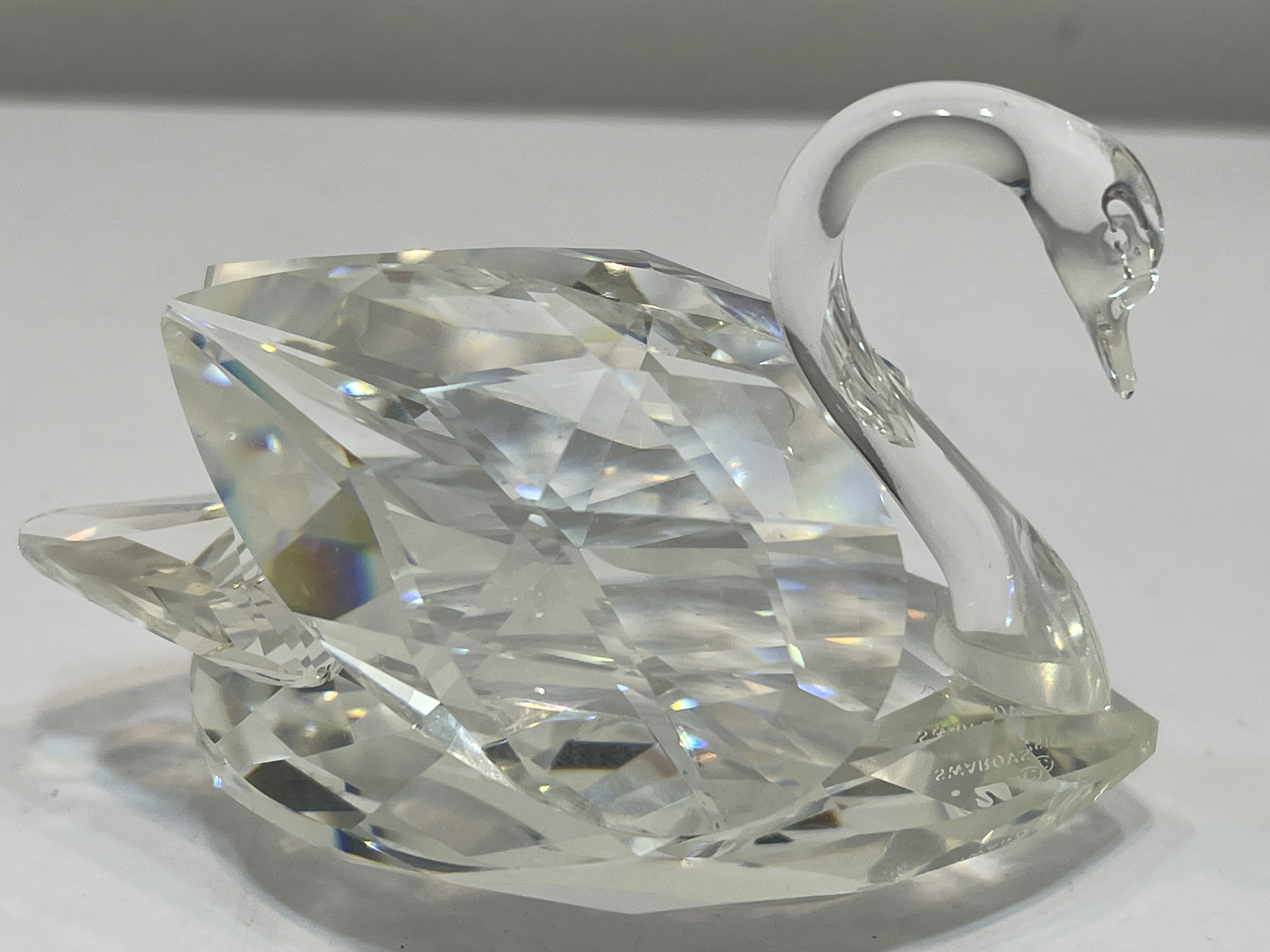 Swarovski Figur 010005 Großer Schwan 7,5 cm. Top Zustand  