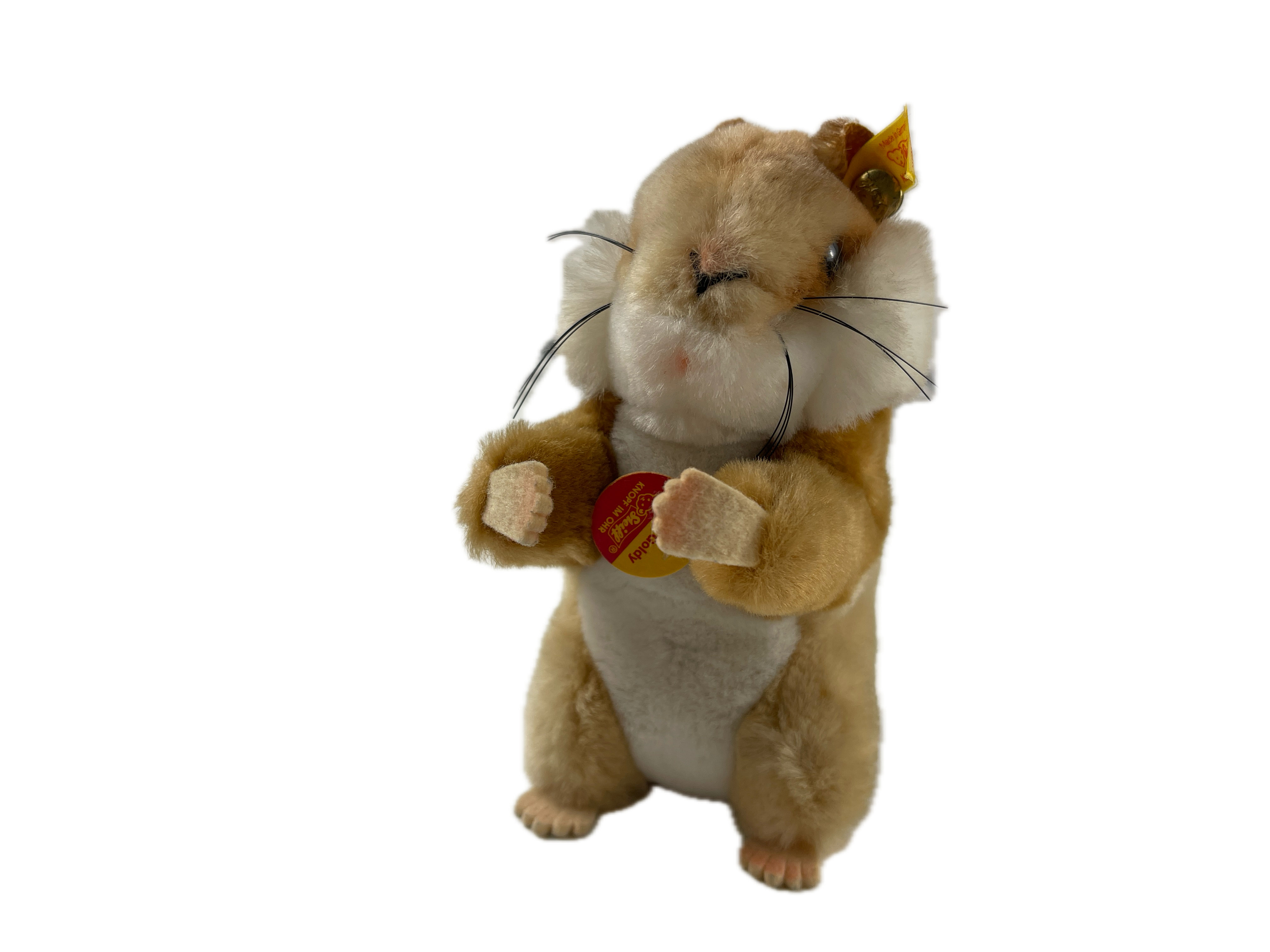 Steiff Tier Hamster 071607 Goldy 13 cm. Top Zustand     