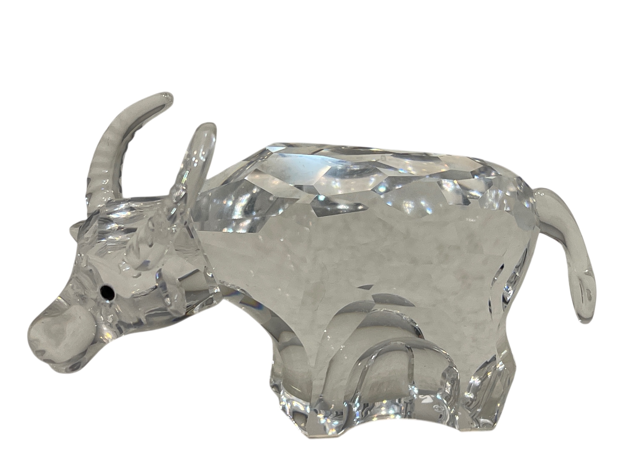  Swarovski Figur 275437 Zodiak Wasserbüffel 6,5 cm. - Top Zustand