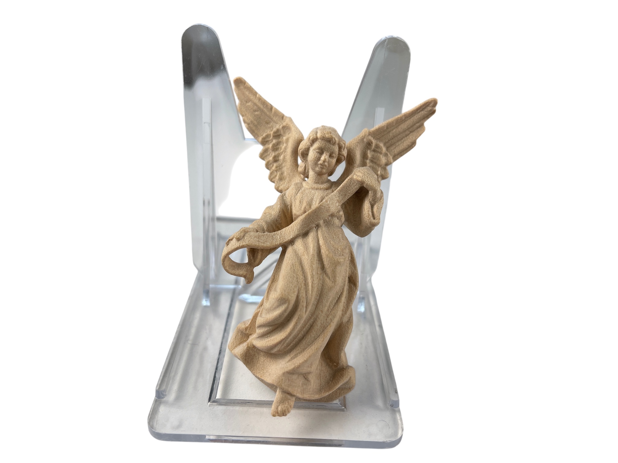 Sammler Holz Figur Ornament Engel 8 cm. Top Zustand