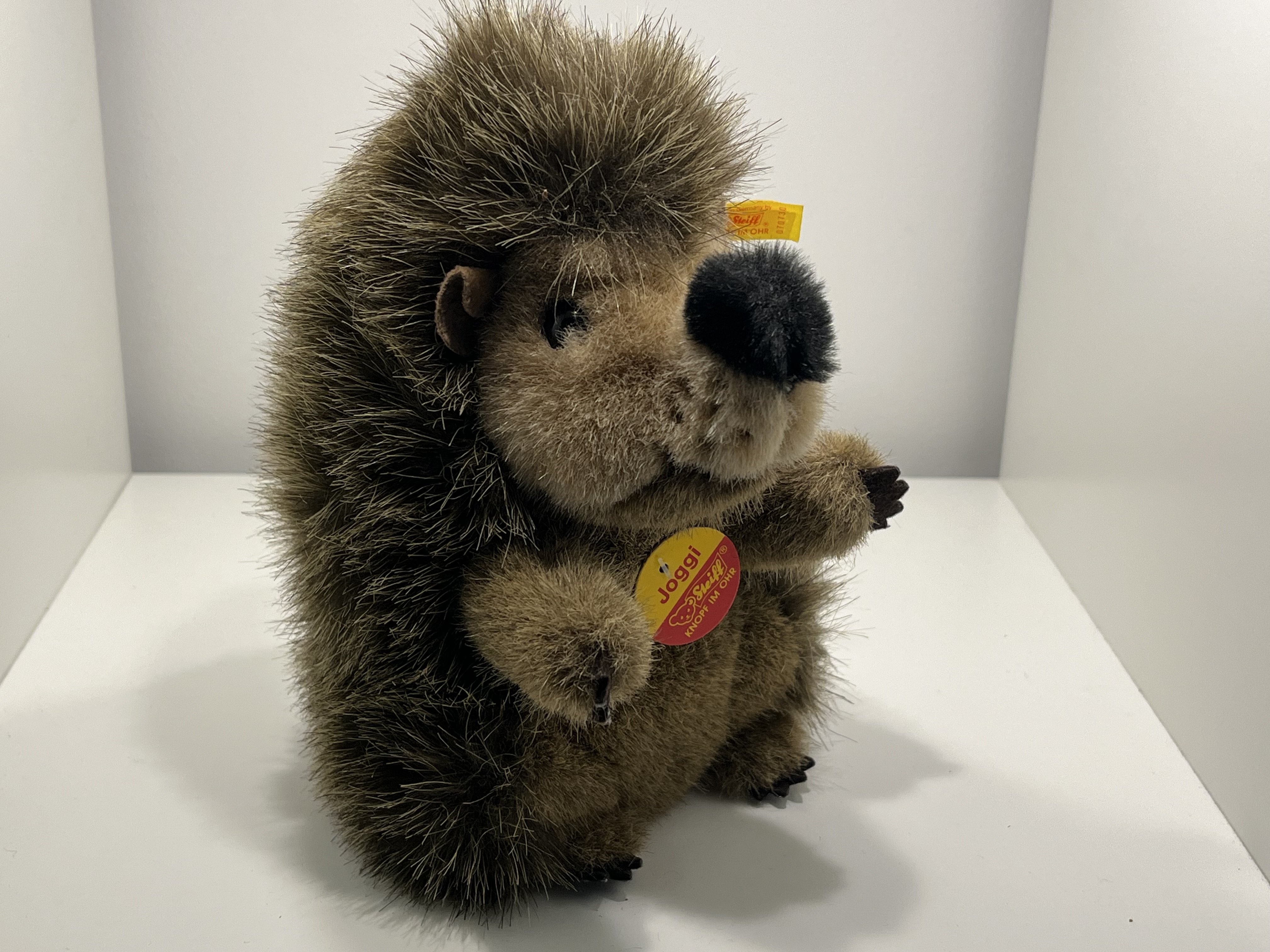 Steiff Tier 070730 Igel 20 cm. Top Zustand   