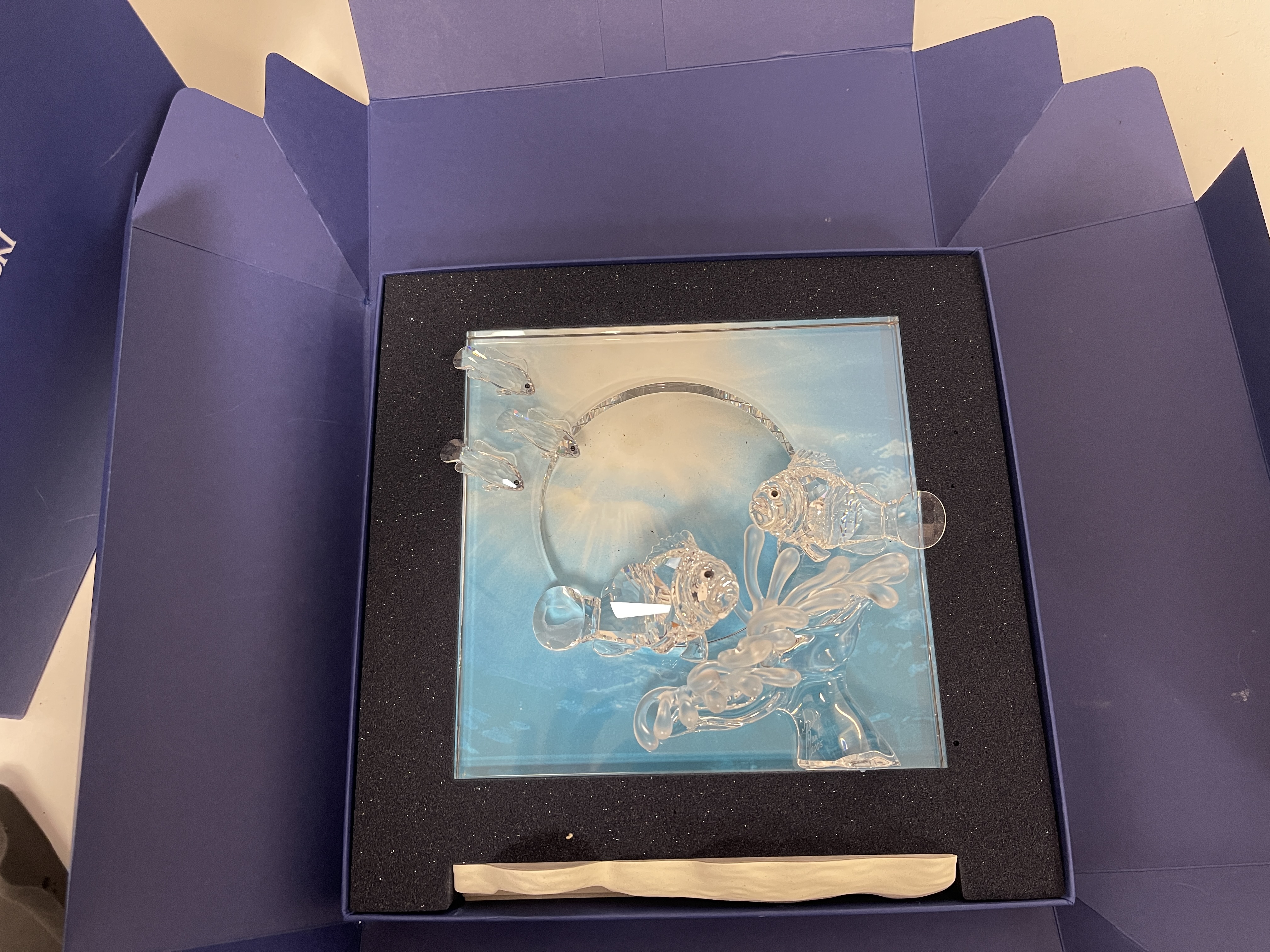  Swarovski Figur 657120 Wonders of the Sea Harmony 20 cm. Ovp + Zertifikat - Top Zustand    