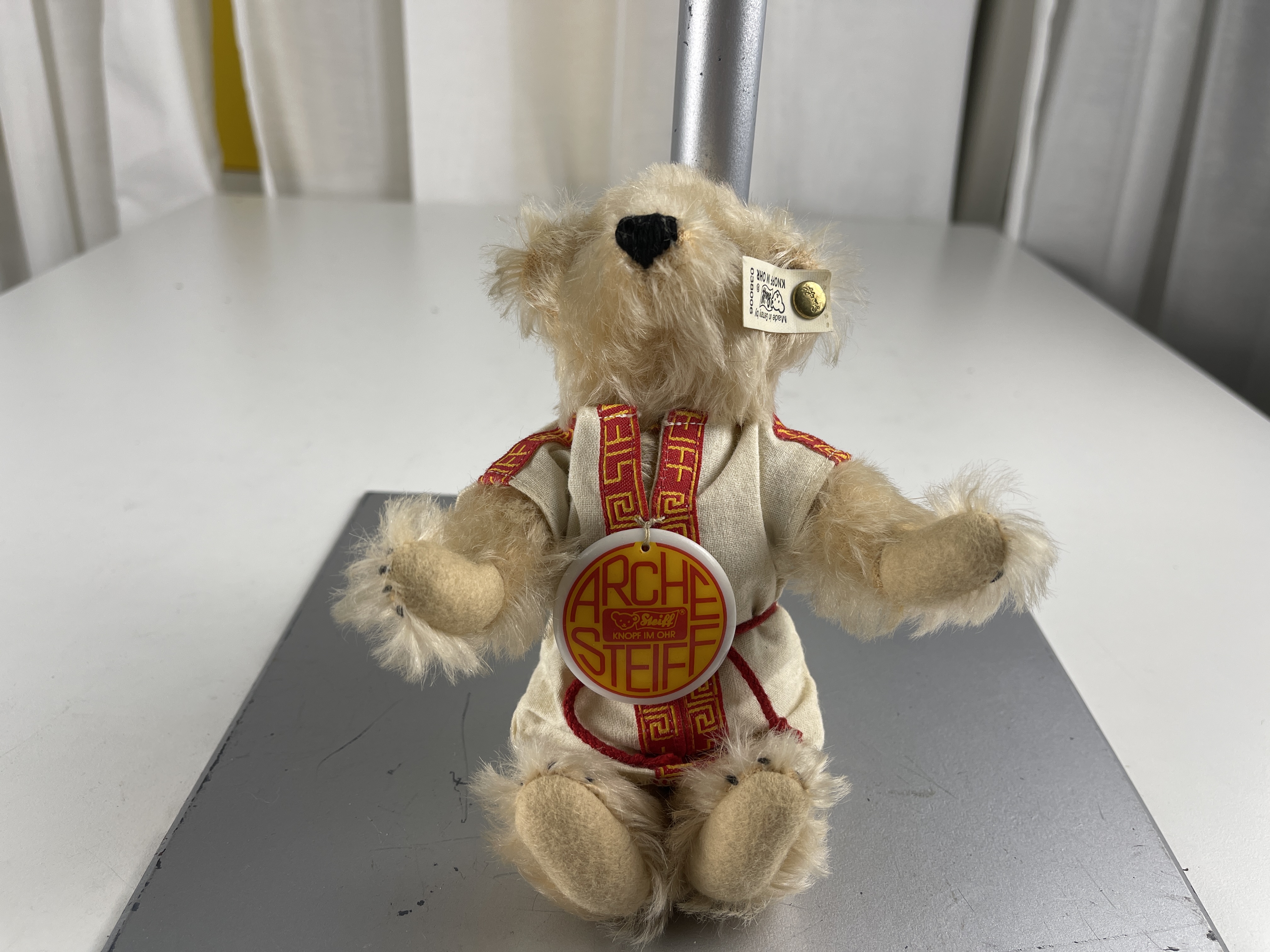 Steiff Tier 038006 Arche Noah Teddy Bär 20 cm. - Top Zustand