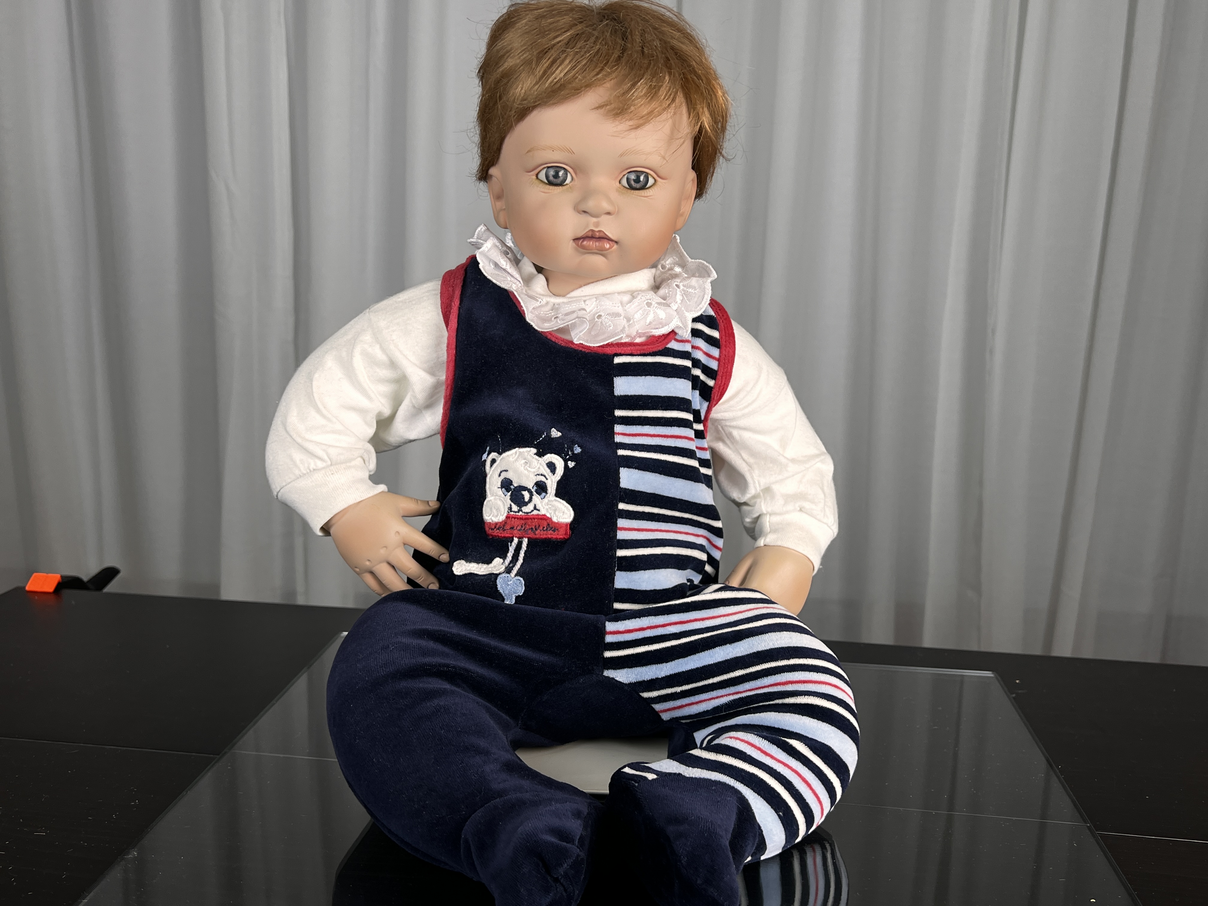  Pamela Erff Porzellan Puppe 60 cm. Limitierte Auflage. Top Zustand   