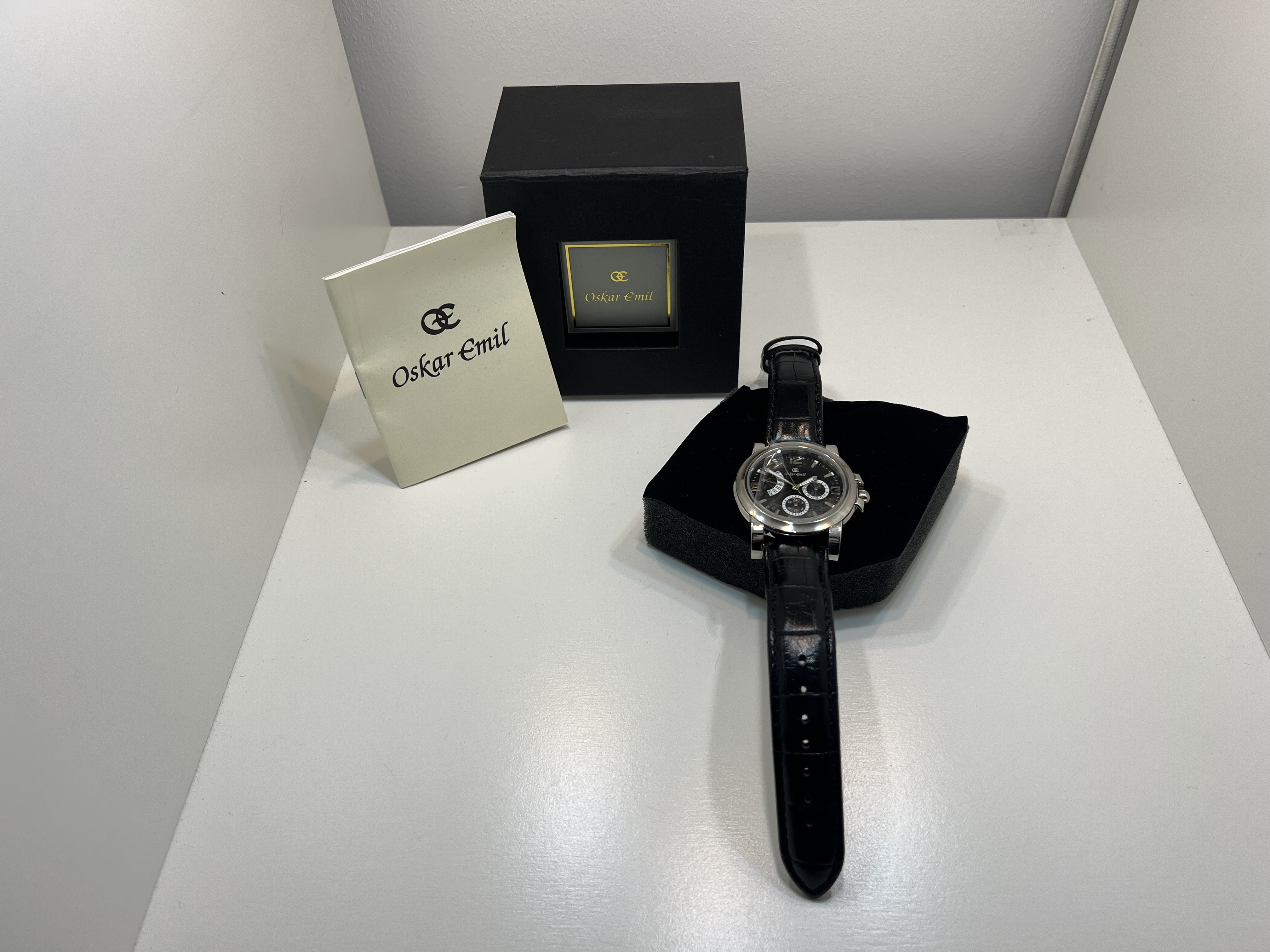 Oskar Emil Analog Chronograph Uhr -  Top Zustand