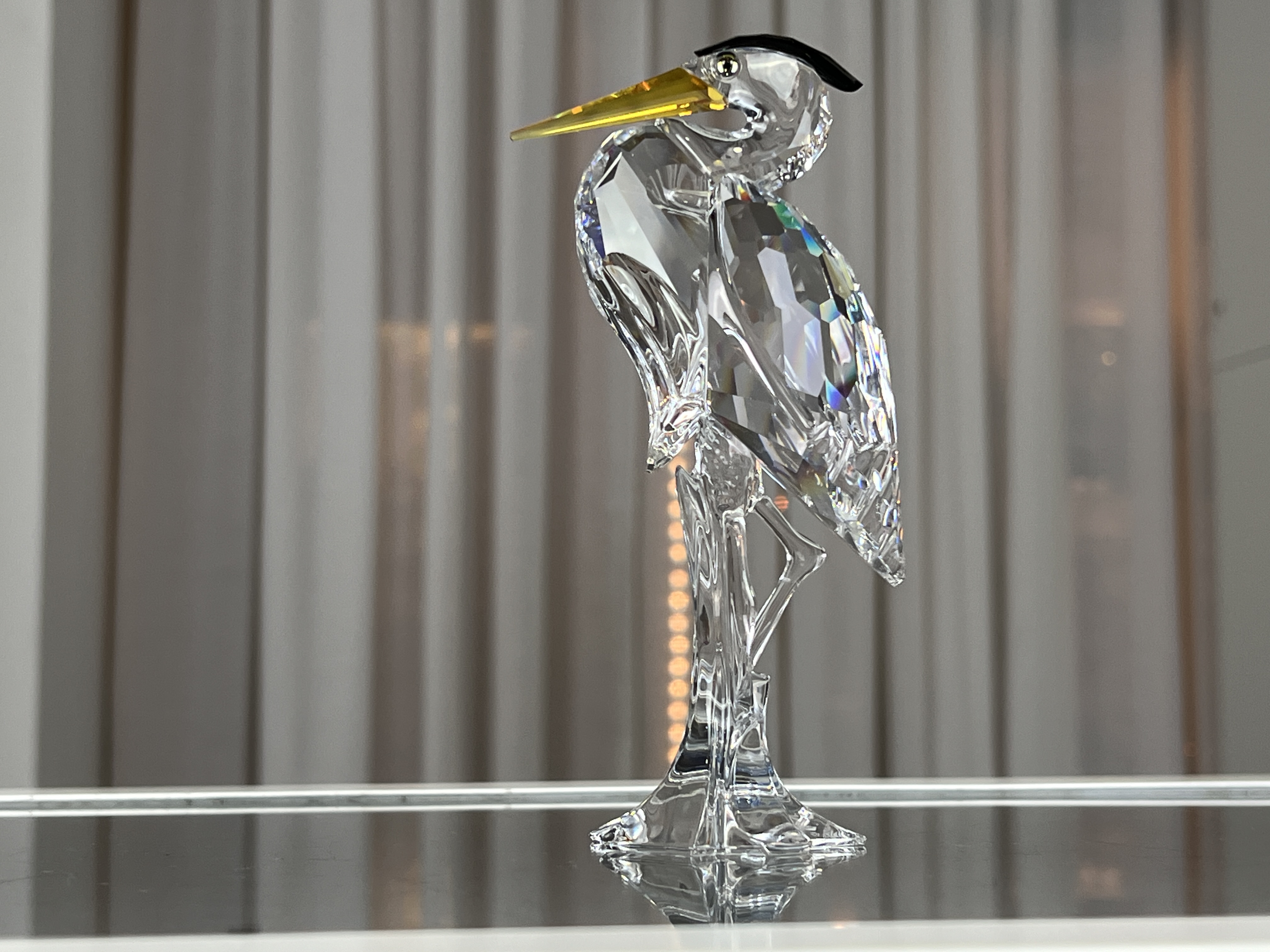 Swarovski Figur 221627 Fischreiher 15 cm. Top Zustand