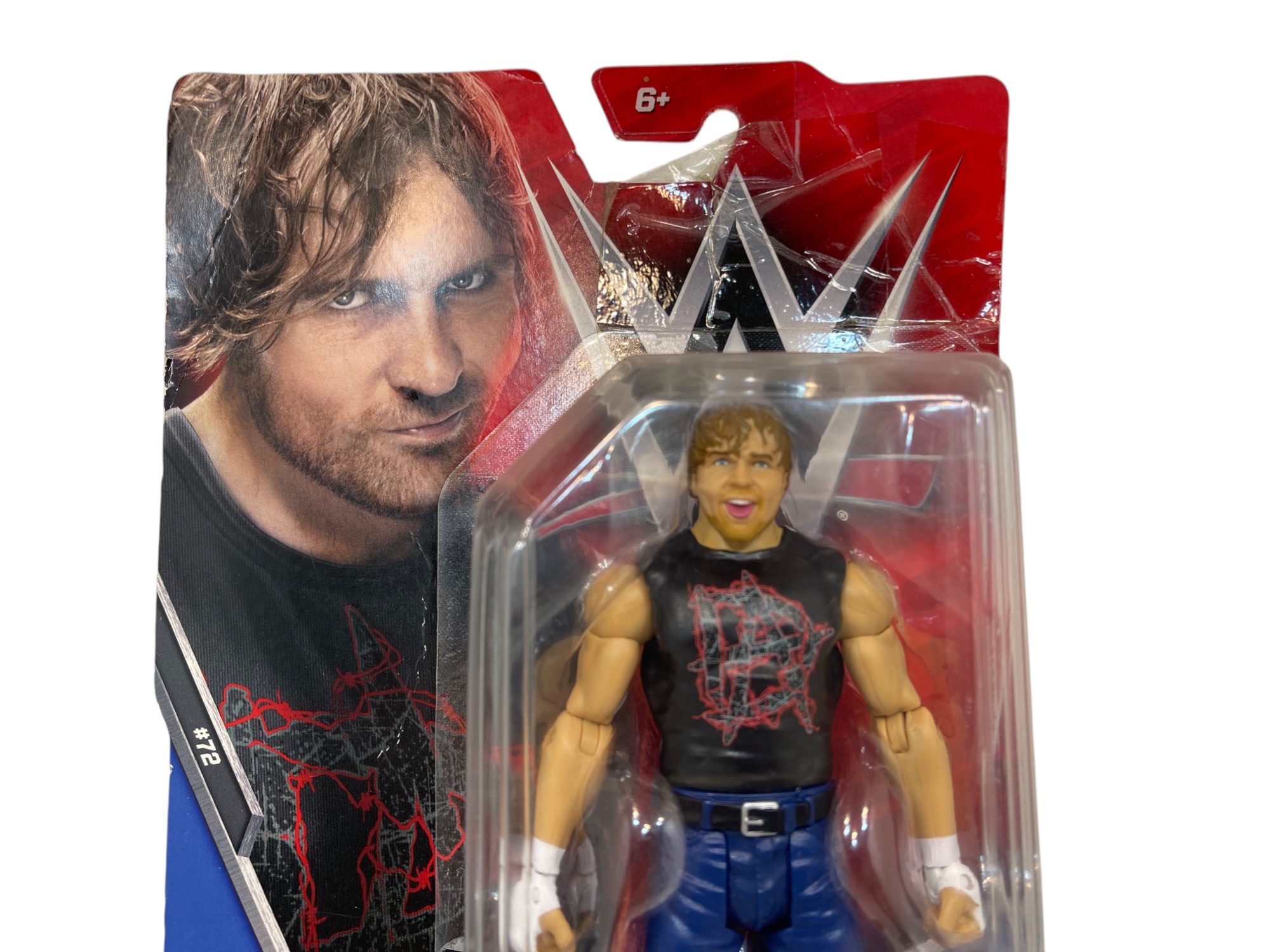 WWE SUPER STRIKERS Figur Dean Ambrose ca. 17 cm & OVP - Top Zustand   