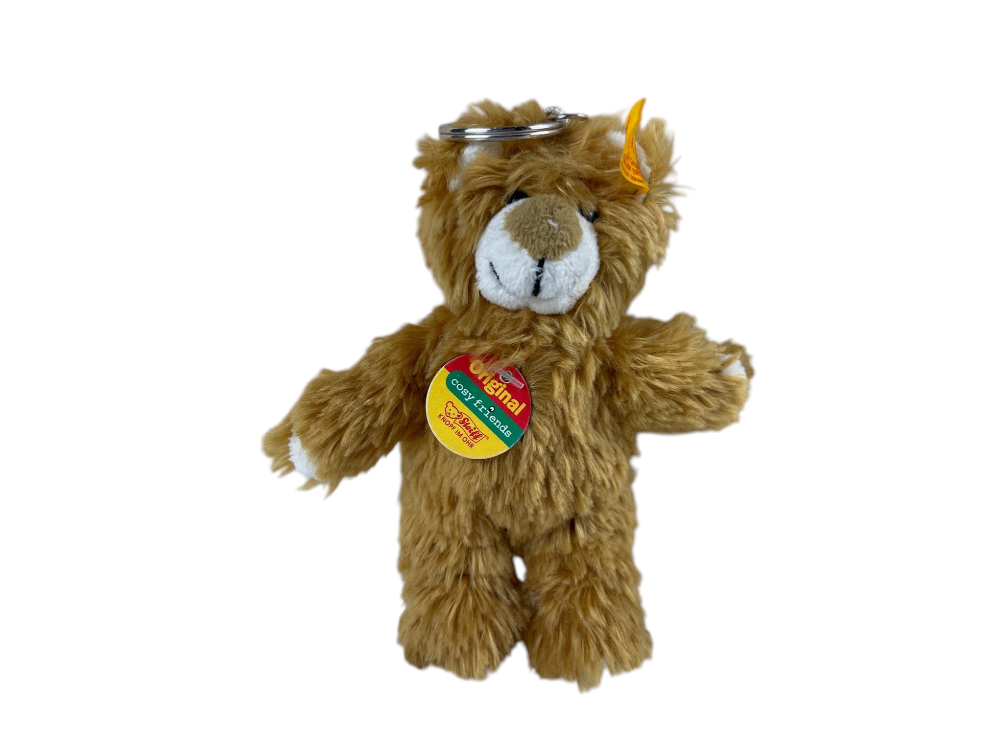 Steiff Tier 110146 Schlüsselanhänger Teddy 12 cm. Top Zustand 