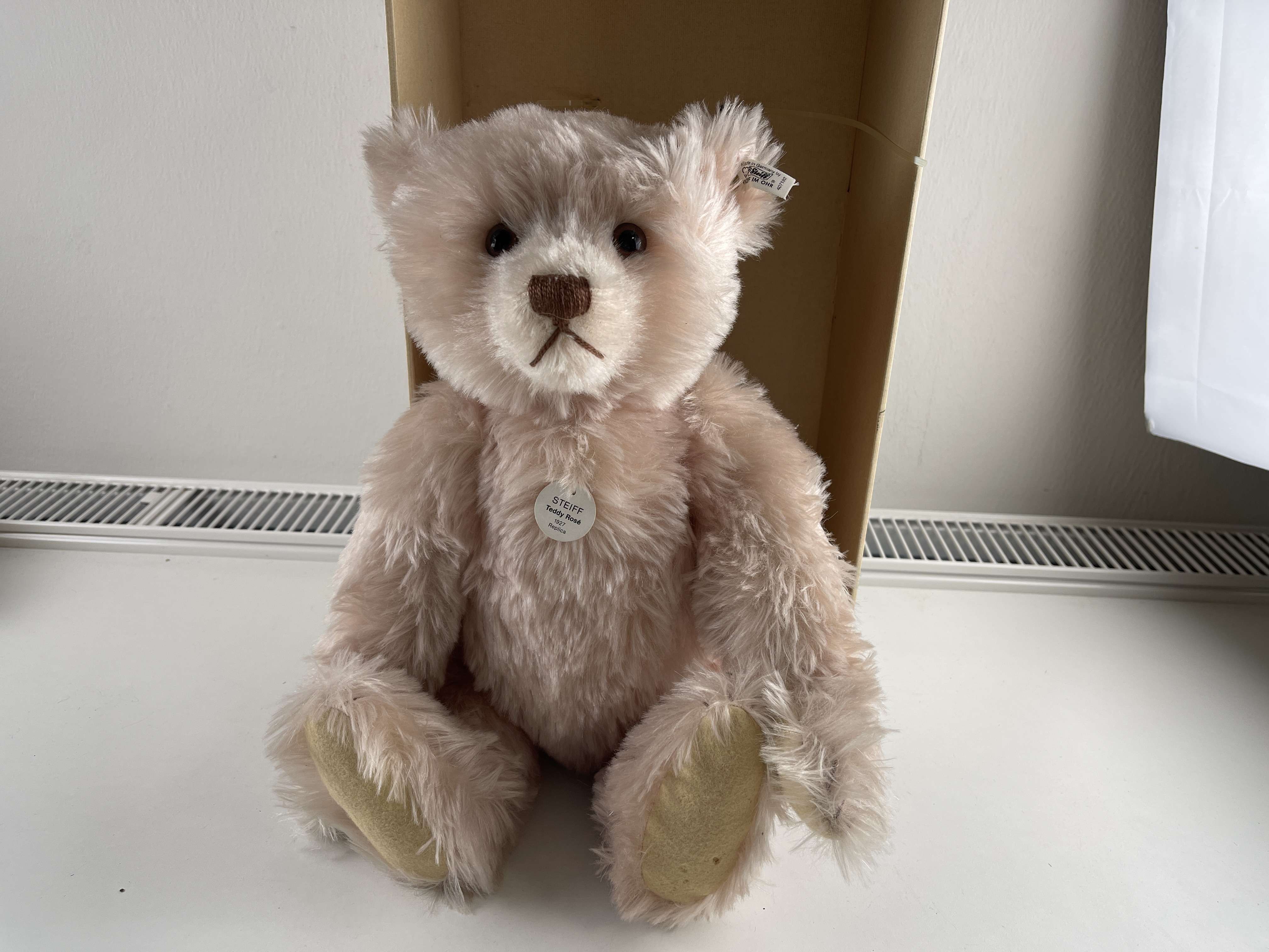Steiff Tier 407192 Replica 1994 Teddy Bär 48 cm. Ovp. Top Zustand   