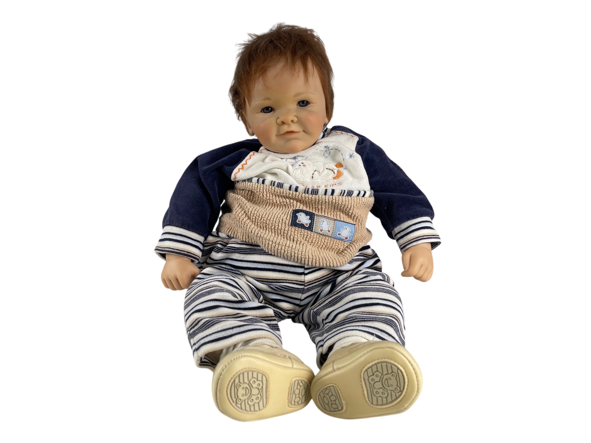 Künstlerpuppe Götz Didy Jacobsen Vinyl Puppe 55 cm. Top Zustand