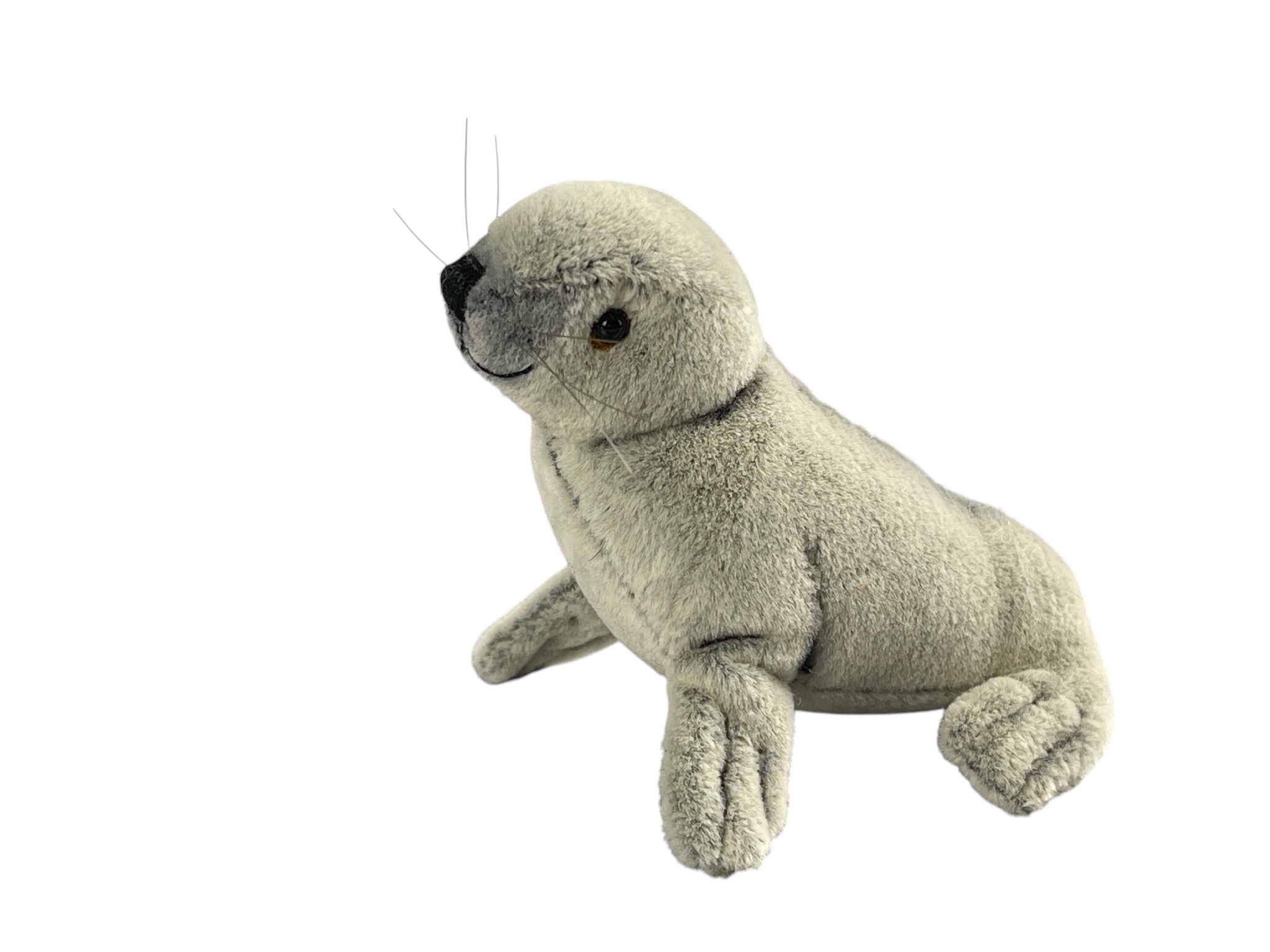 Künstler Stofftier  Seehund 6 x 7,5 cm. - Top Zustand.  