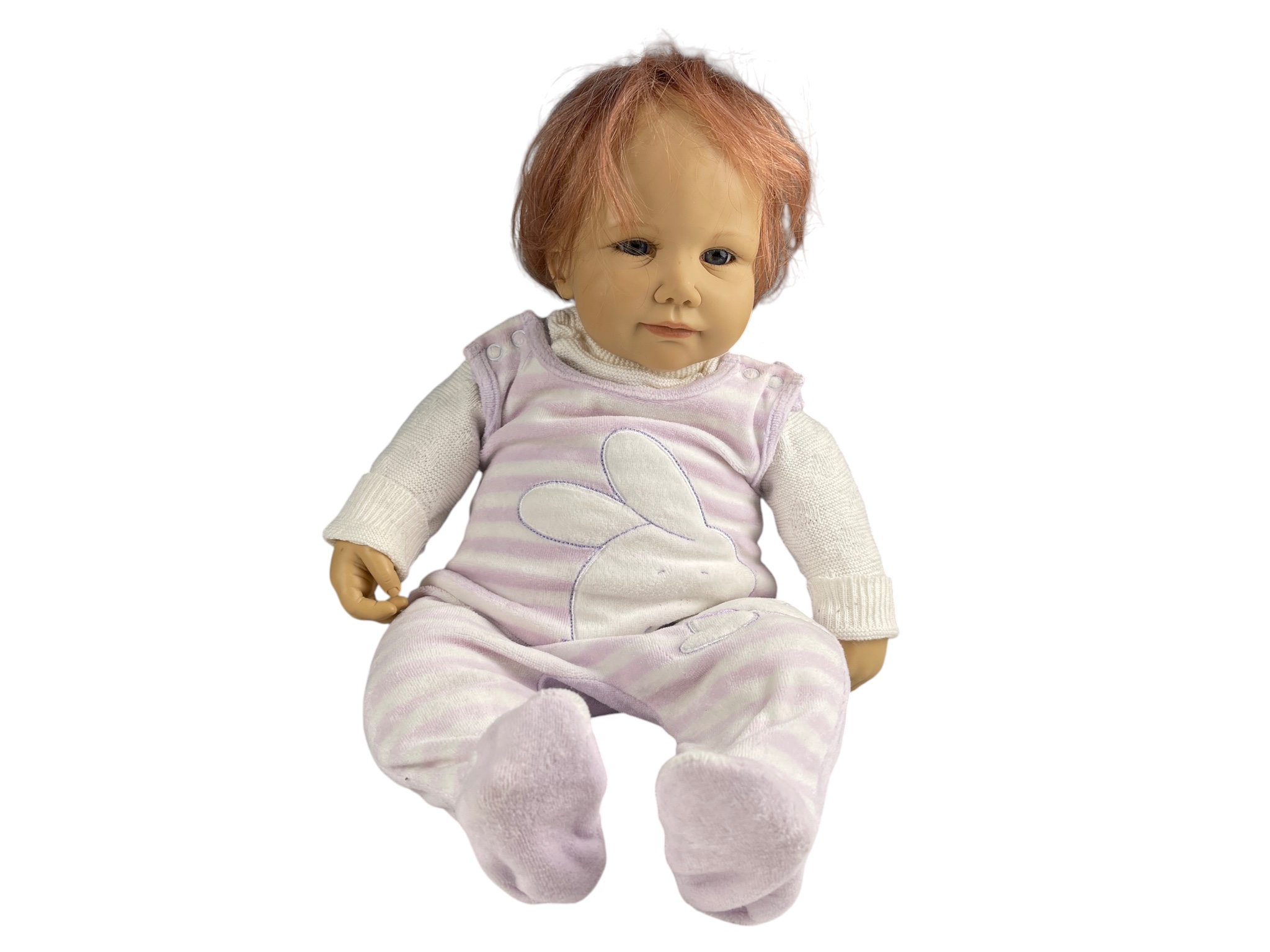 Sigikid Künstlerpuppe Vinyl Puppe 50 cm. Guter Zustand  