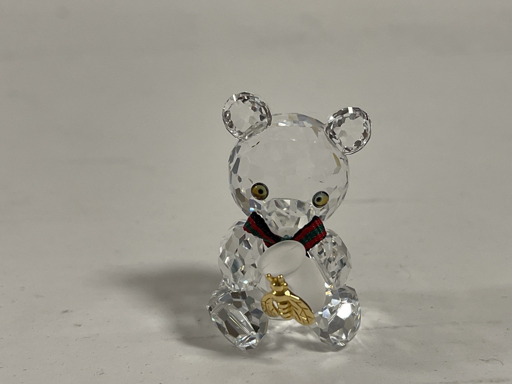Swarovski Figur 213068 Kris Bär Honigtopf 4,2 cm. Top Zustand. 