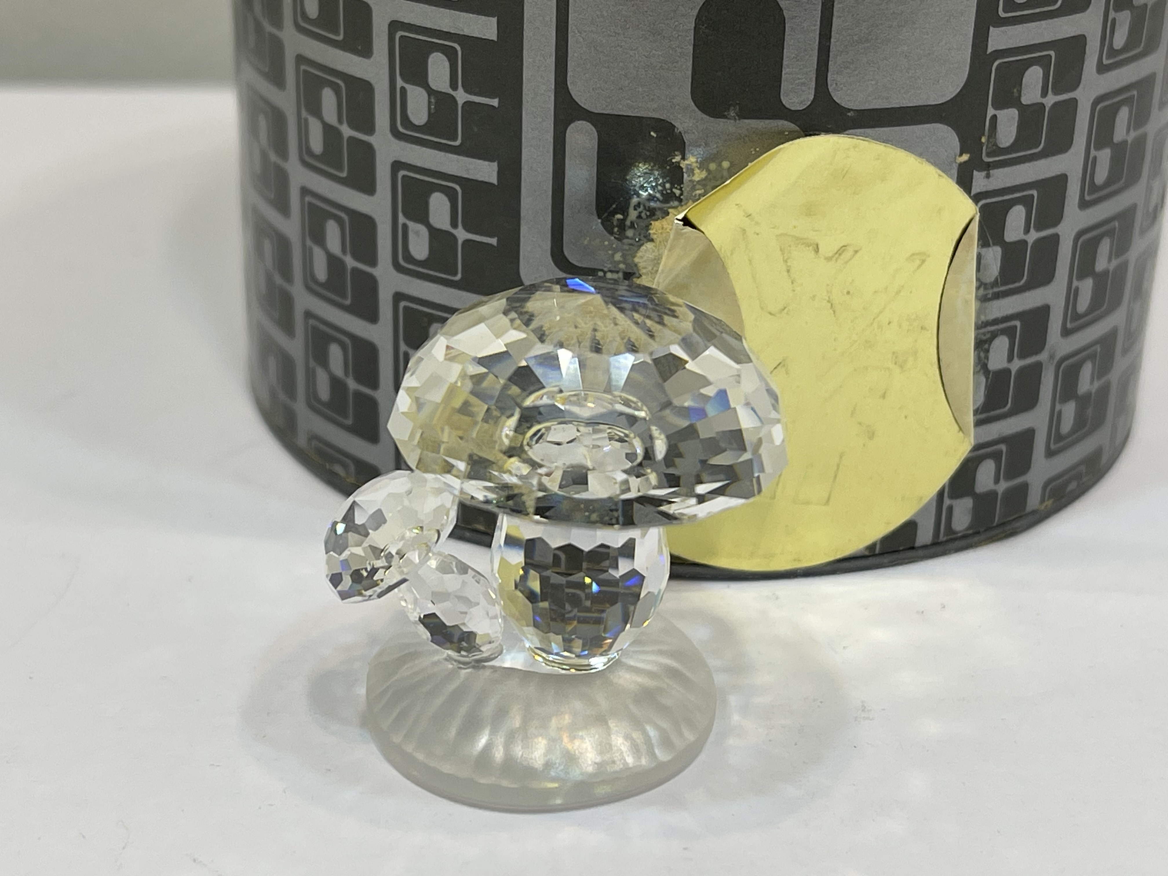 Swarovski Figur 119206 Pilze 4 cm Ovp & Zertifikat Top Zustand 