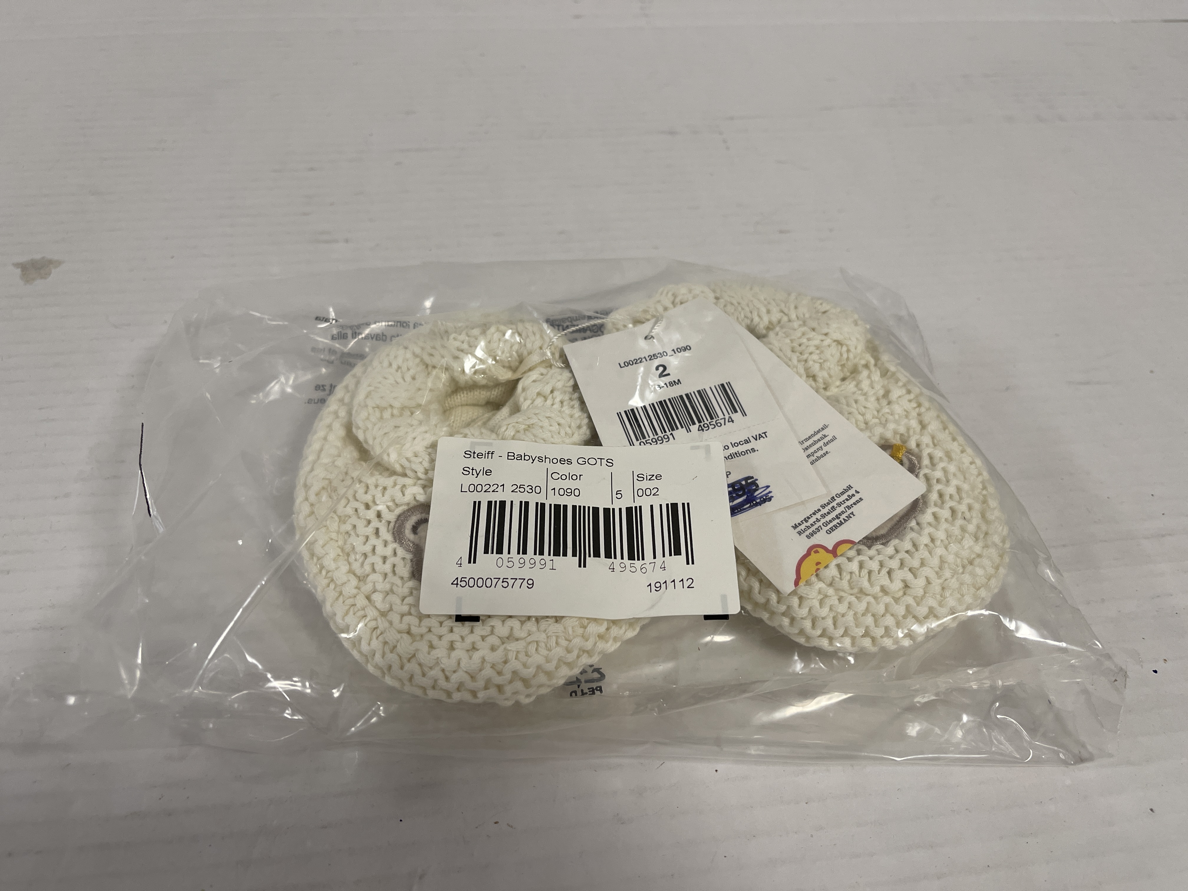 Steiff Baby Bekleidung Schuhe  Größe 2 - Top Zustand