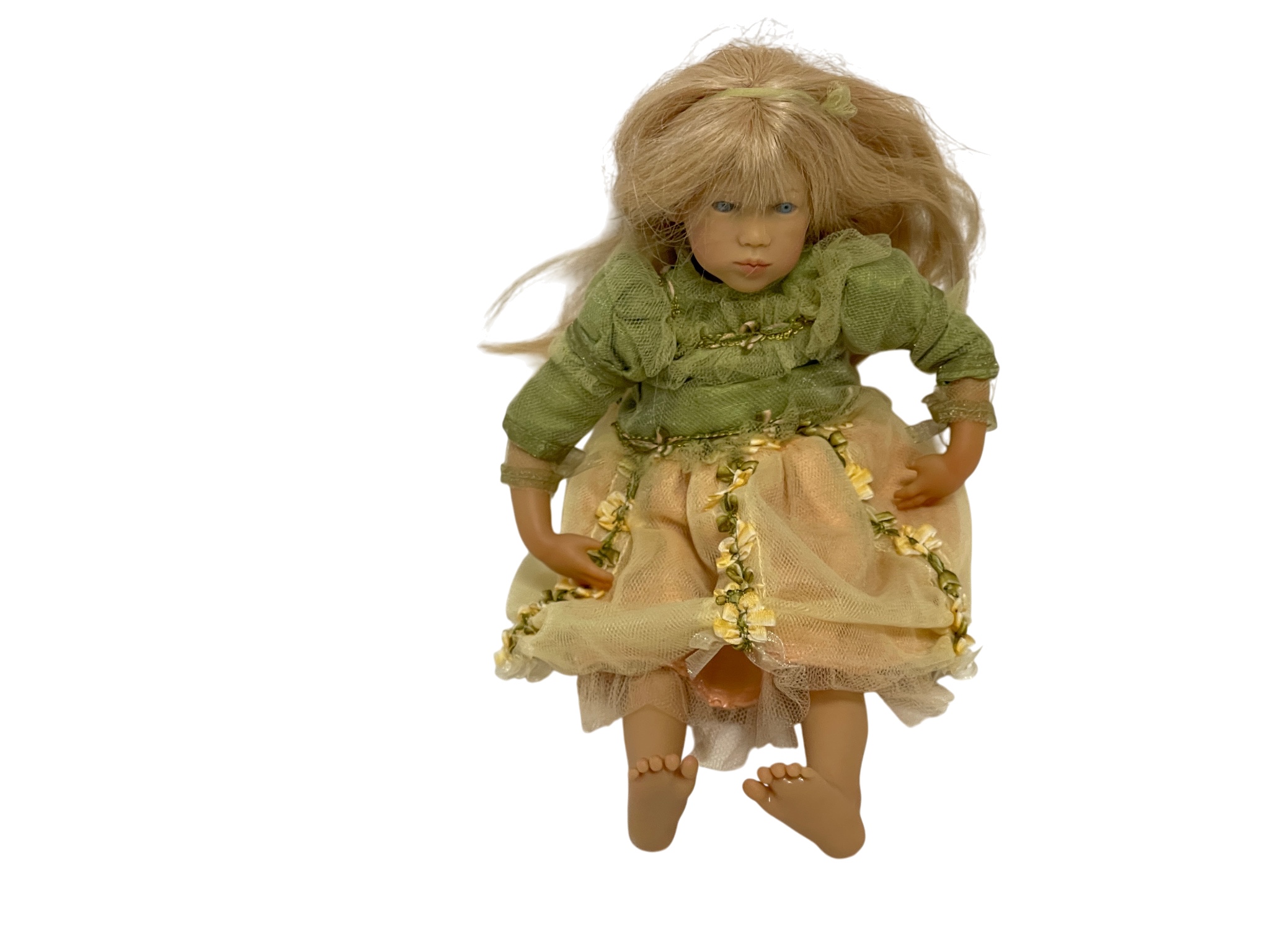 Annette Himstedt Puppe Club Mini Himmelsschlüsselchen 27 cm. Top Zustand 