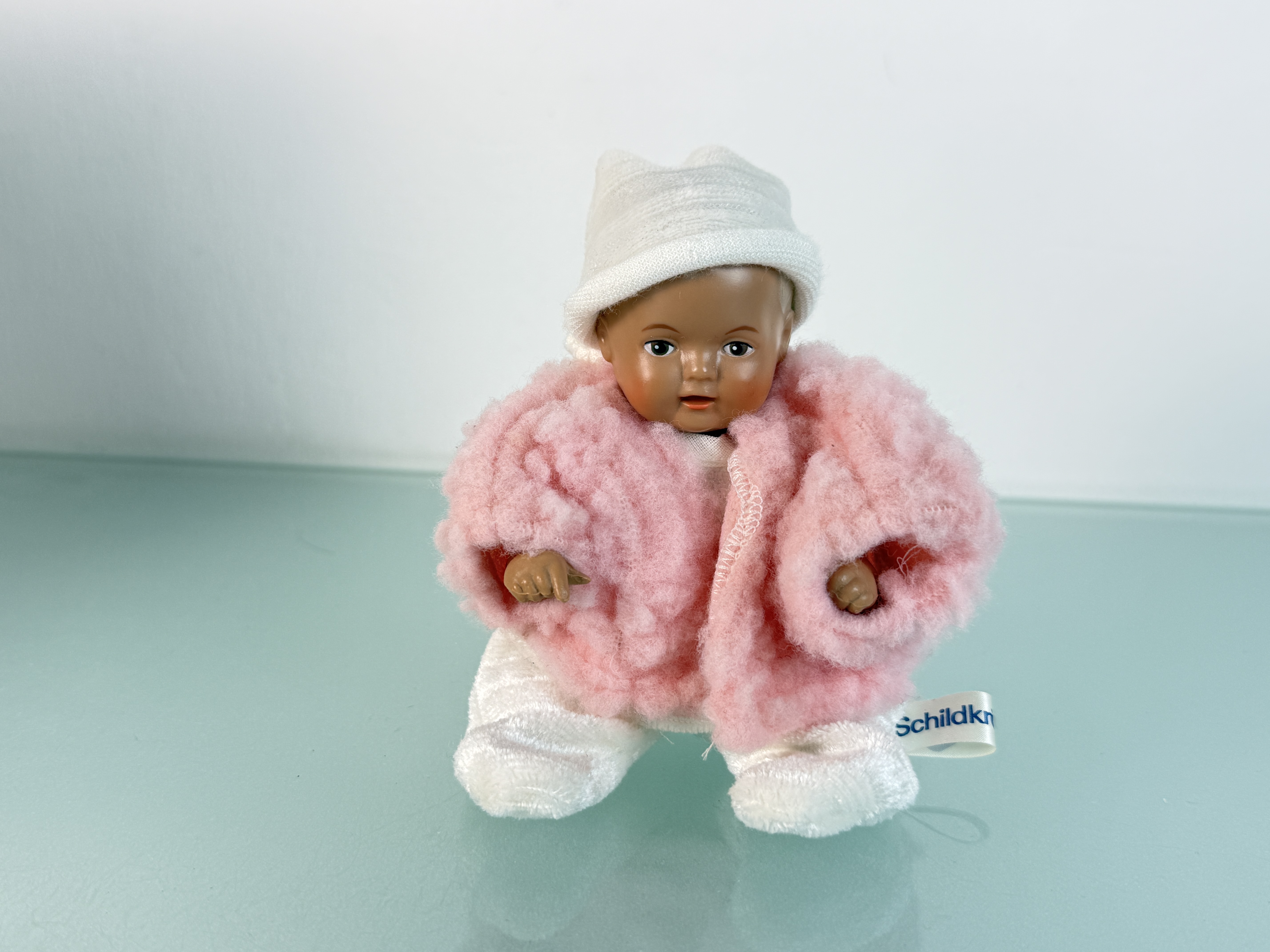 Schildkröt-Puppe Schildkrötpuppe Puppe 16 cm. Top Zustand 