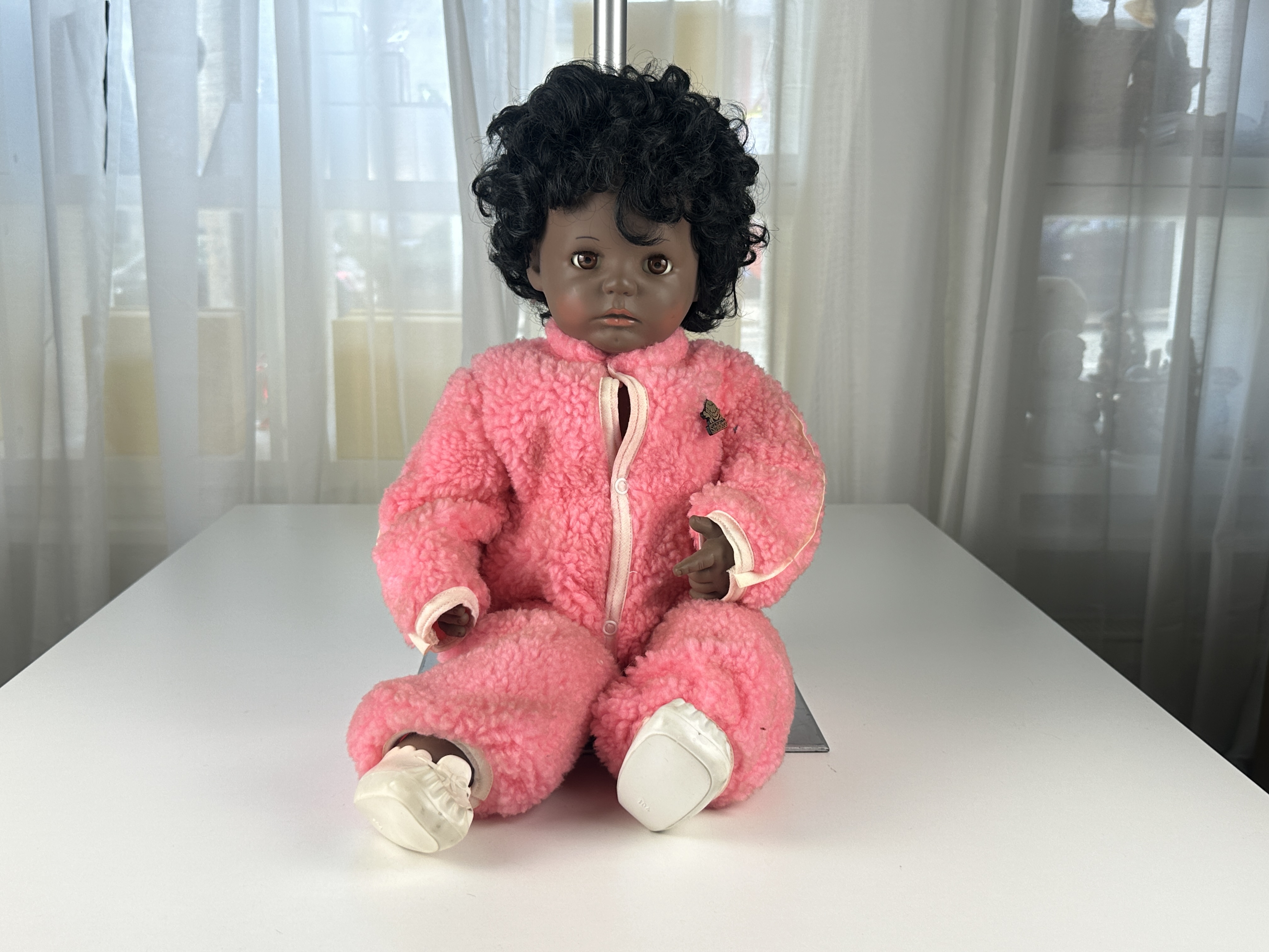 Schildkrötpuppe Puppe Vinyl 54 cm Zustand siehe Fotos