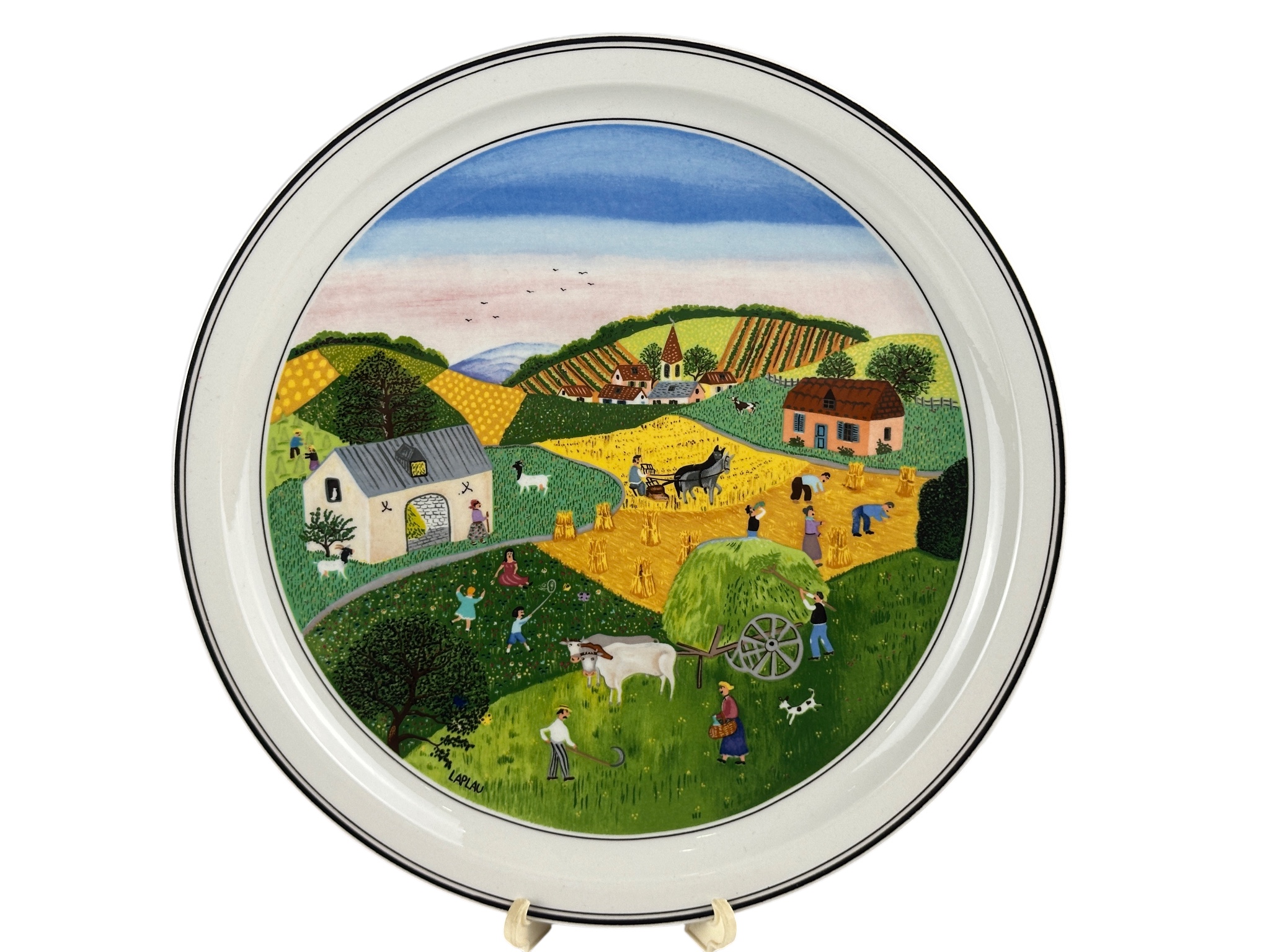 Villeroy und Boch Porzellan Teller Sammlerteller 23,5 cm Ø. Top Zustand