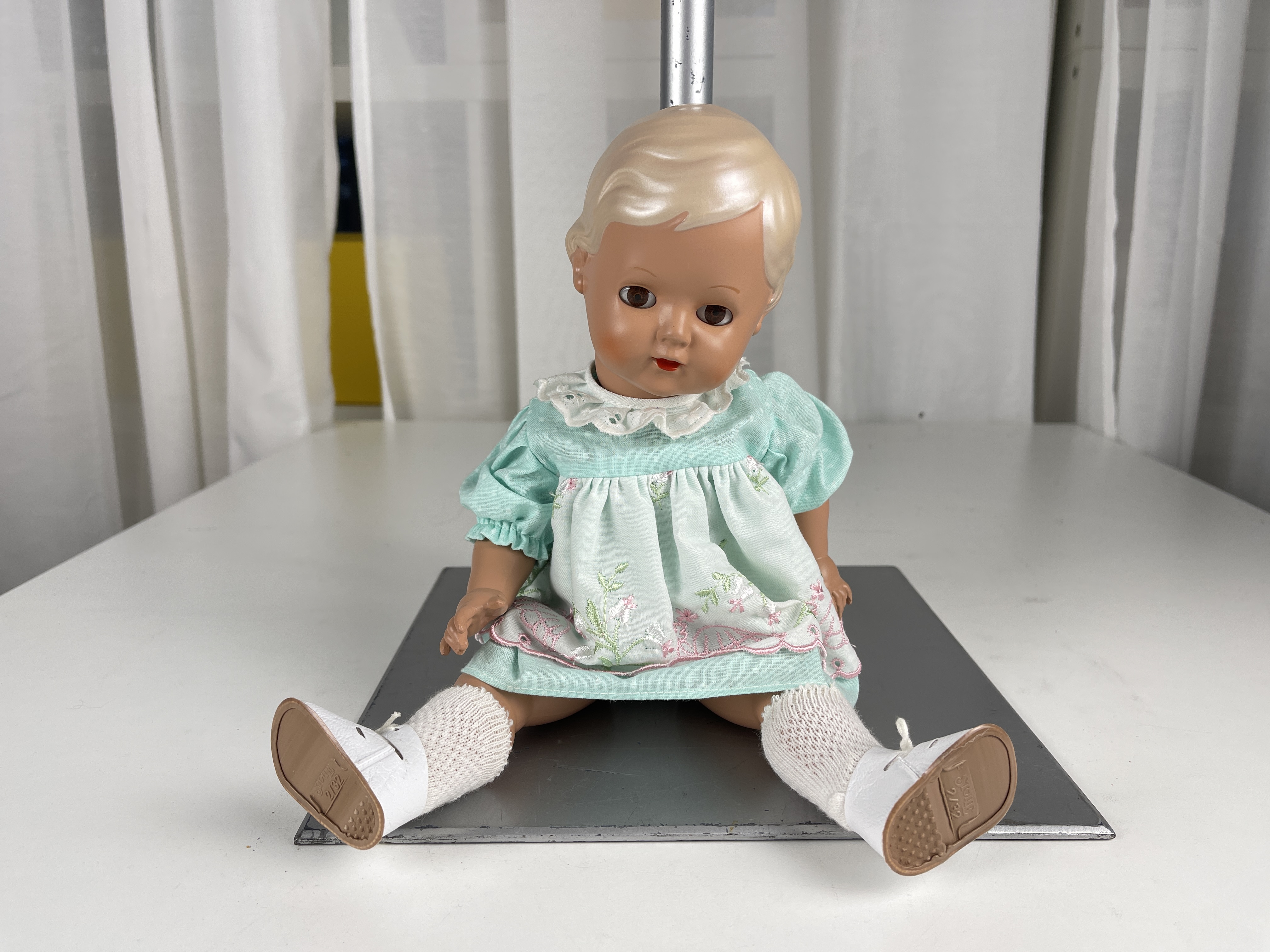 Schildkrötpuppe Tortulon Puppe 34 cm. Top Zustand.  