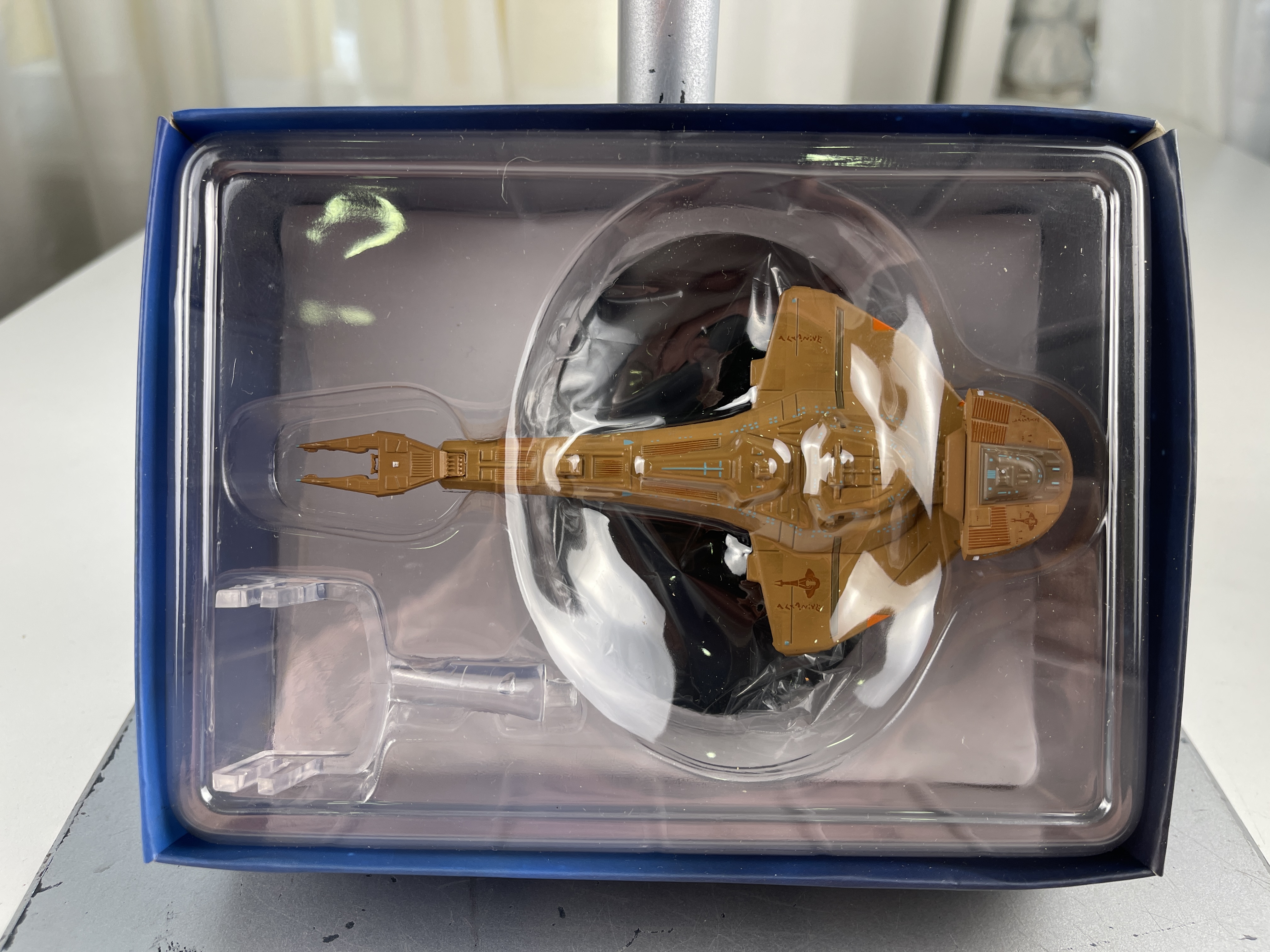Star Trek Cardassian Galor Class Raumschiff  ca. 14 cm - OVP - Top Zustand