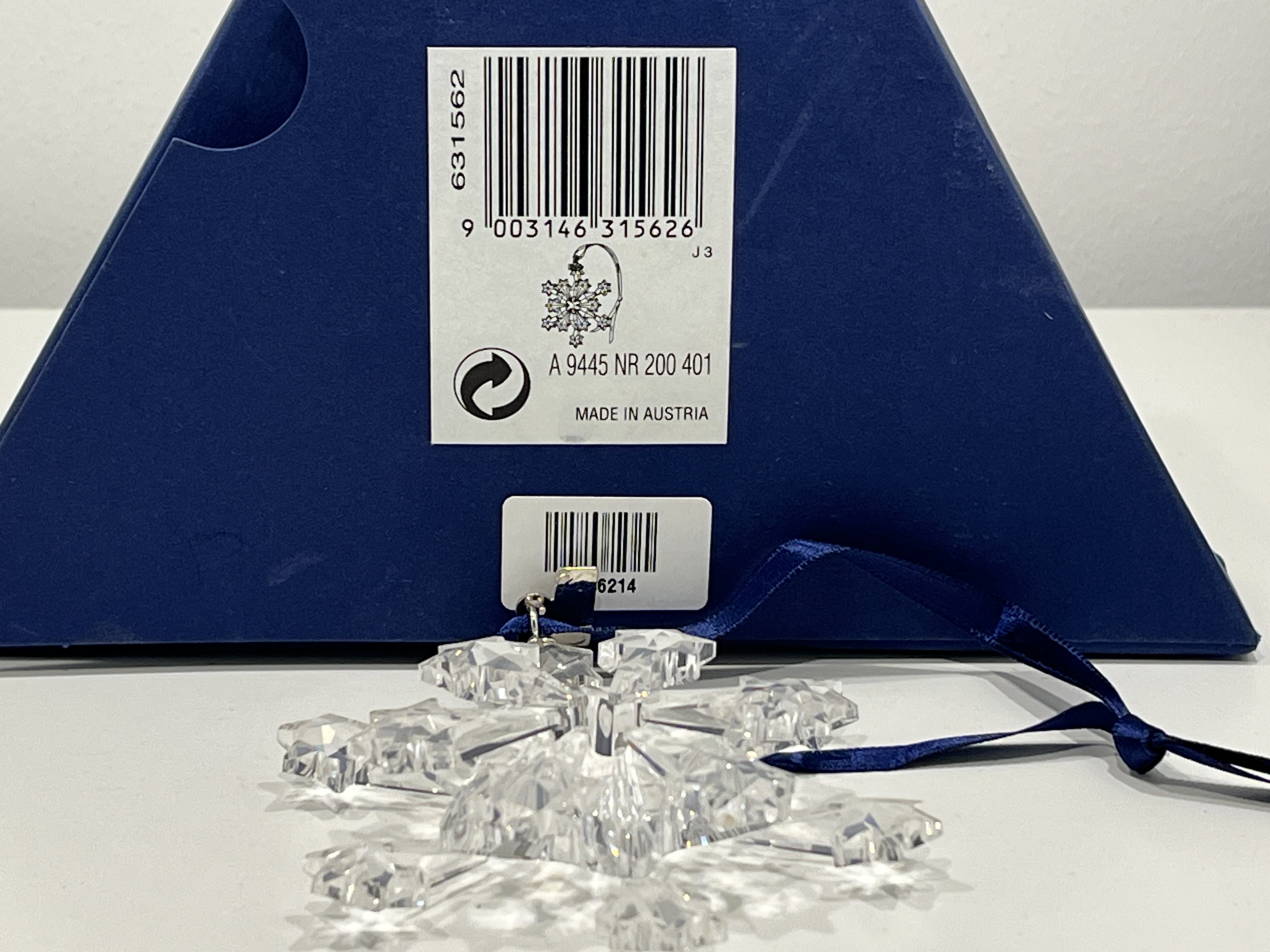 Swarovski 631562 Weihnachtsstern 2004. OVP. Top Zustand 