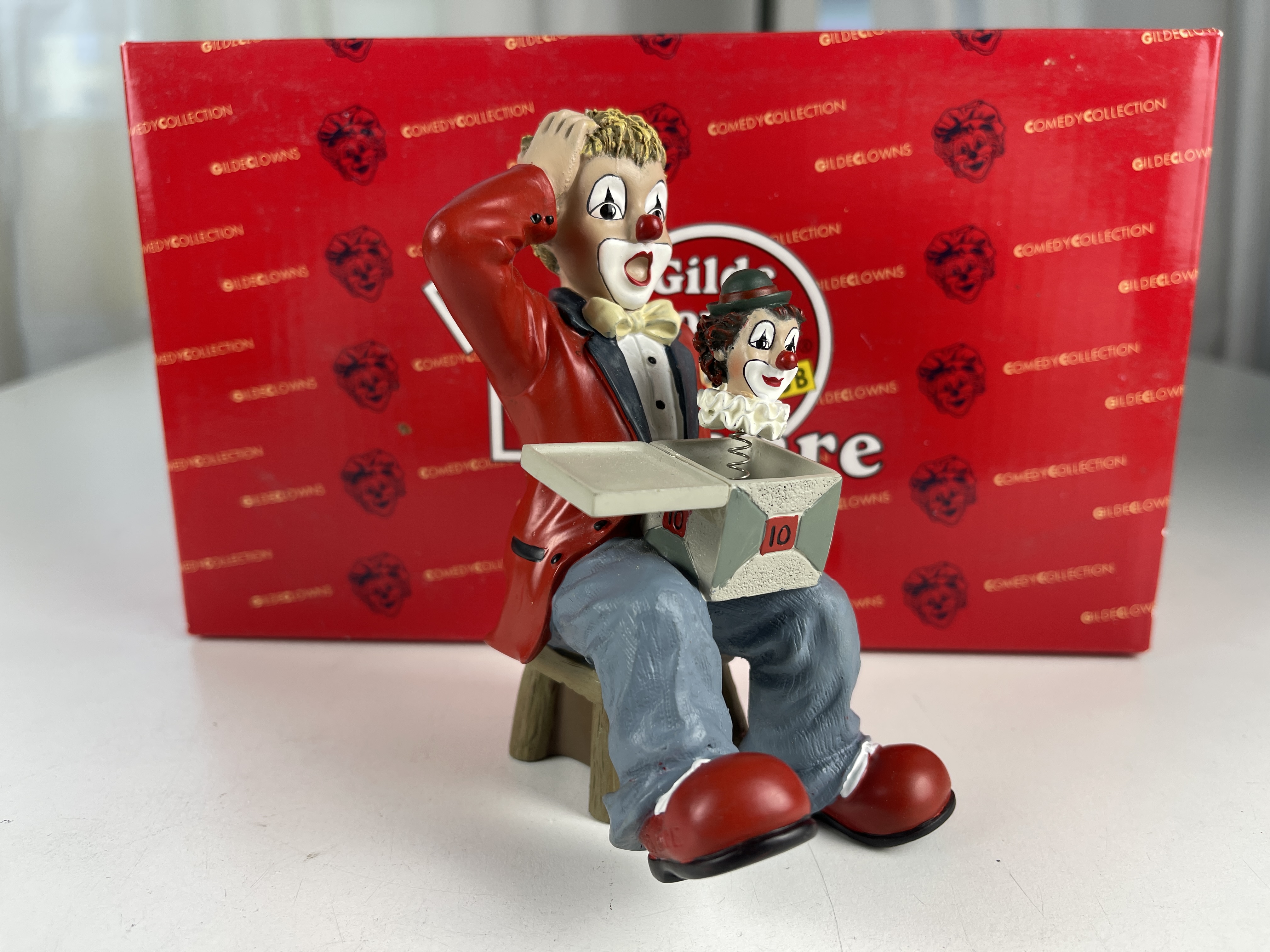 Original Gilde Clown Sammlerfigur Figur 12 cm. Top Zustand 