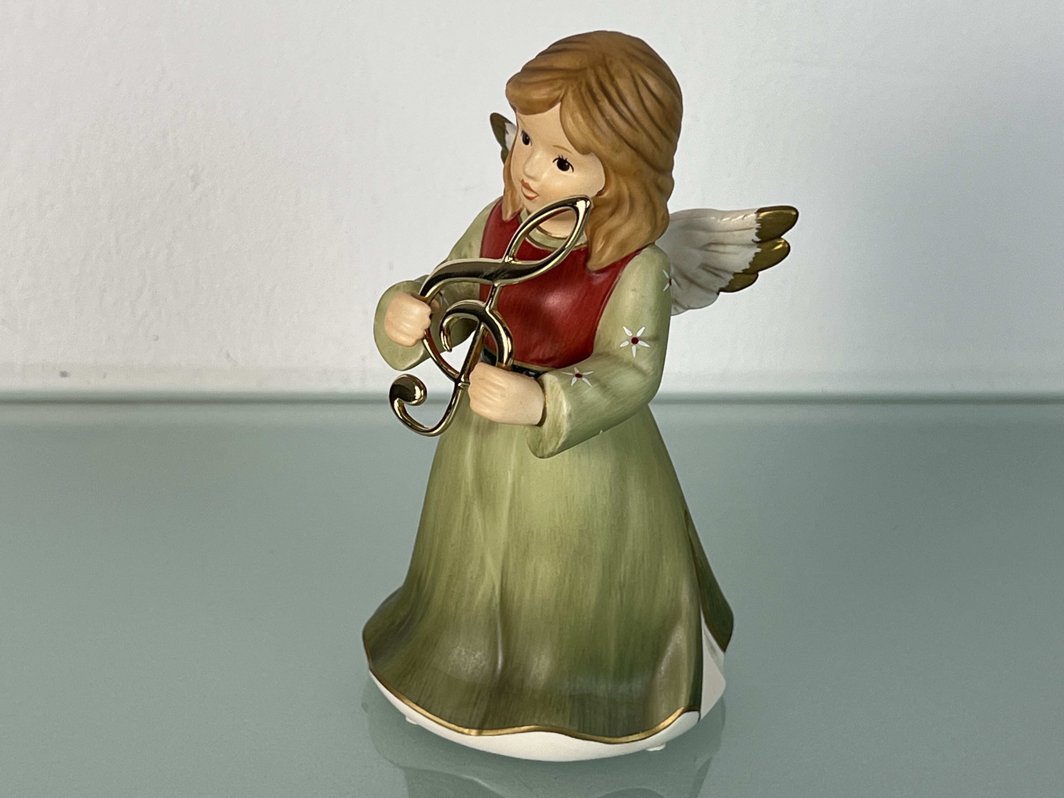 Goebel Figur Engel "Twelfe Days Of Christmas" Spieluhr 14 cm. 1 Wahl - Top Zustand