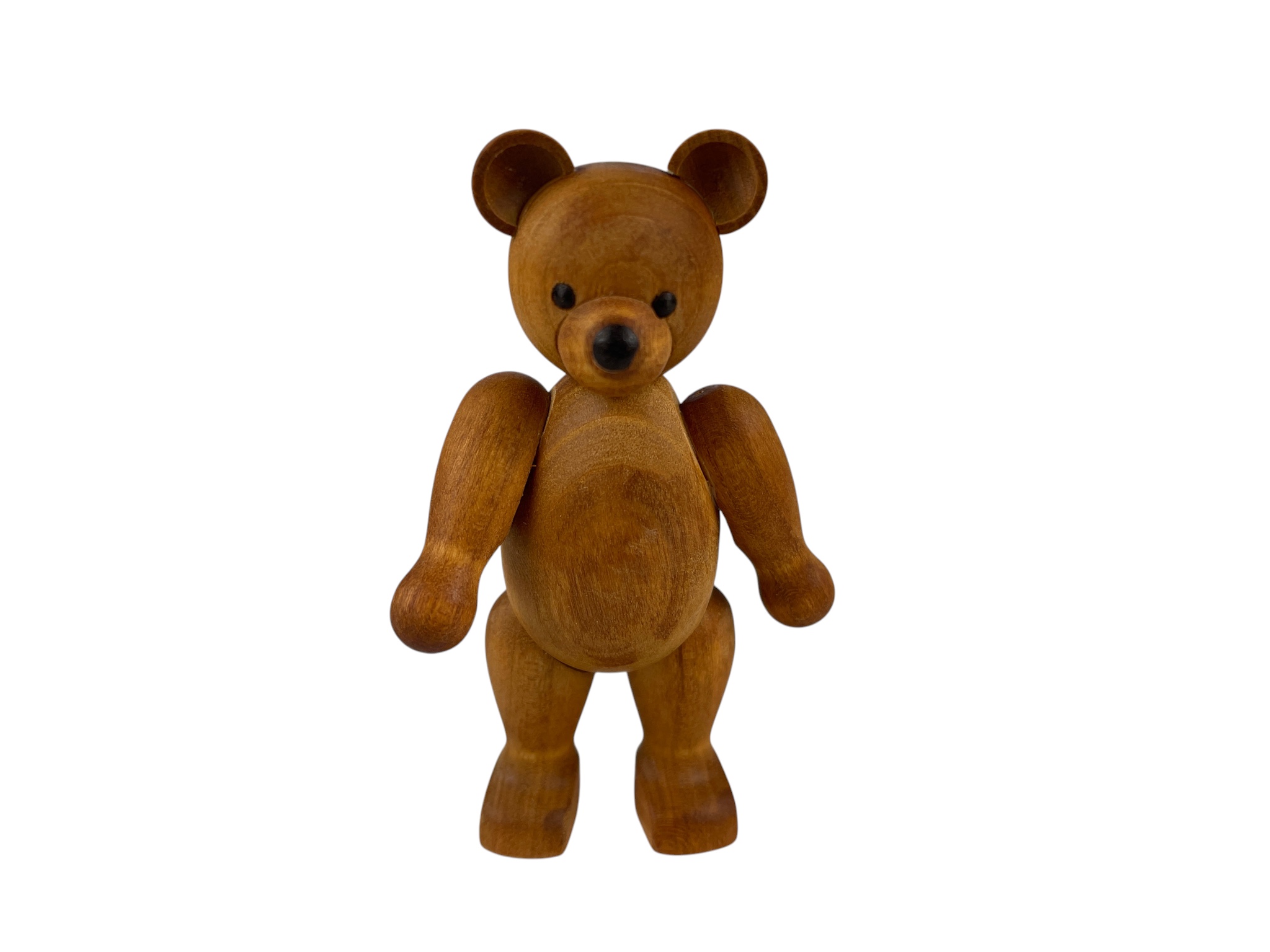Erzgebirge Seiffener Figur Teddybär 9,5 cm. Top Zustand