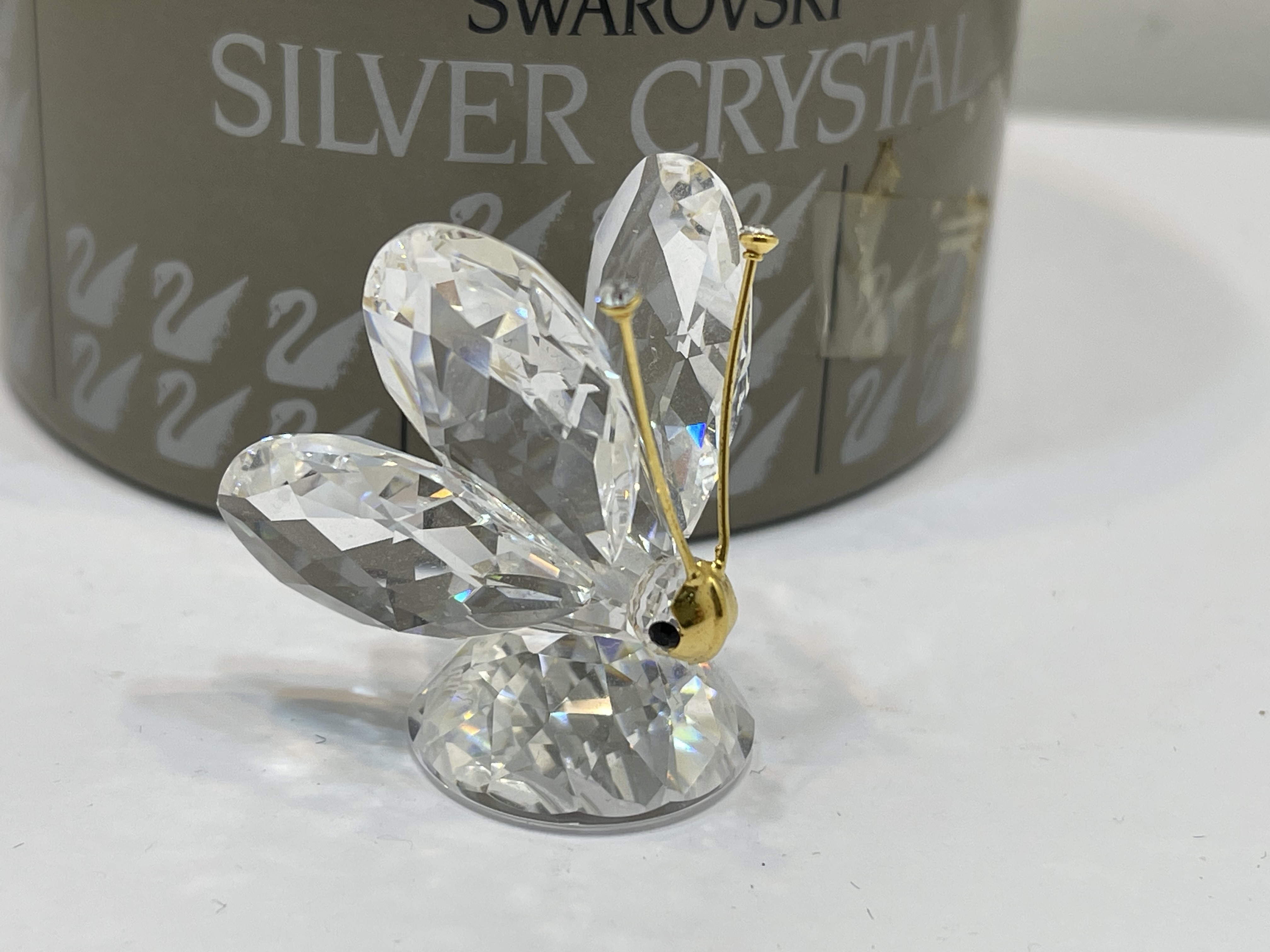  Swarovski Figur 012774 Schmetterling 3,6 cm mit Ovp & Zertifikat. Top Zustand