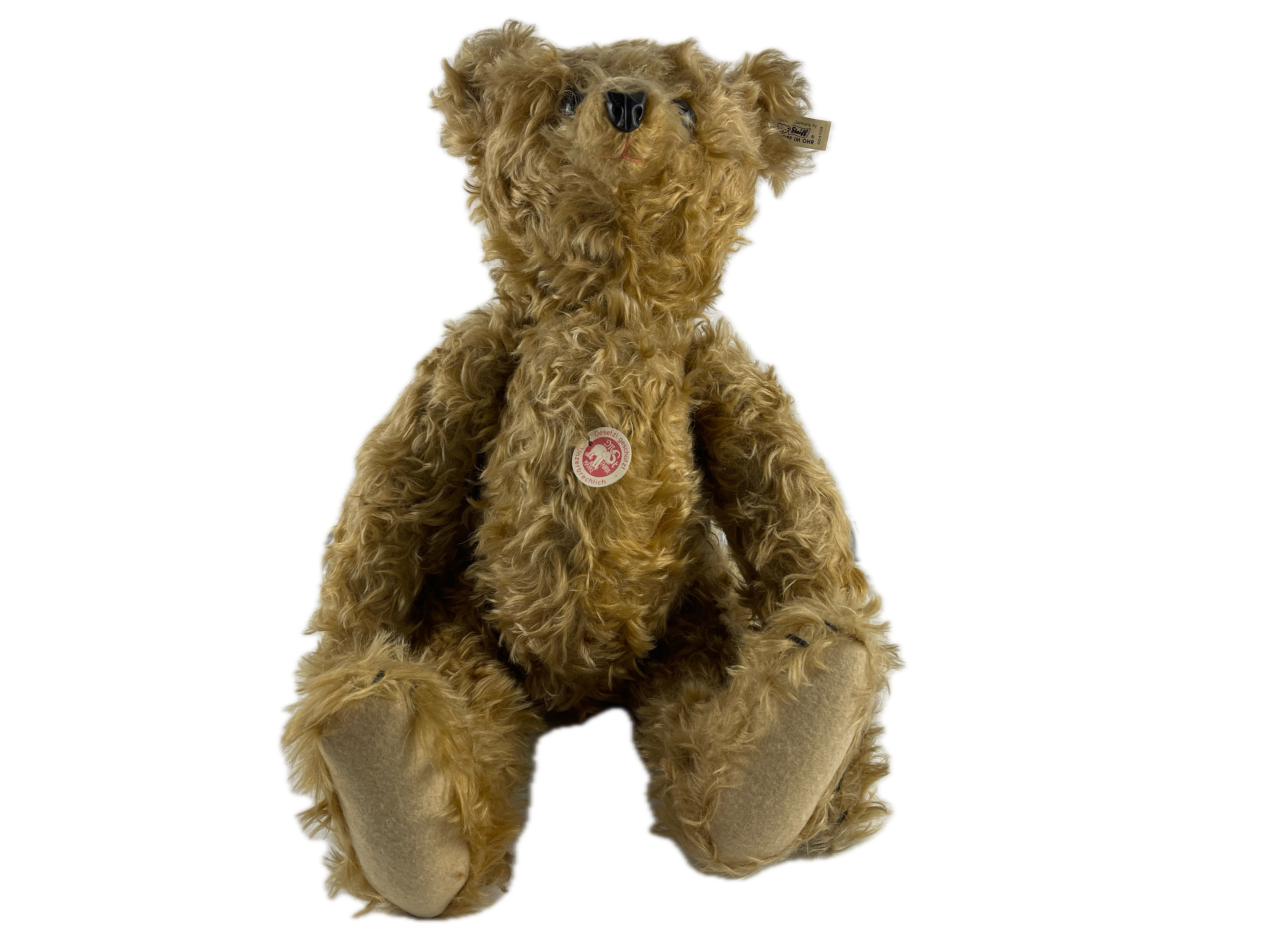 Steiff Tier Teddy Bär 404108 Bärle 1904 Replika 50 cm. Top Zustand
