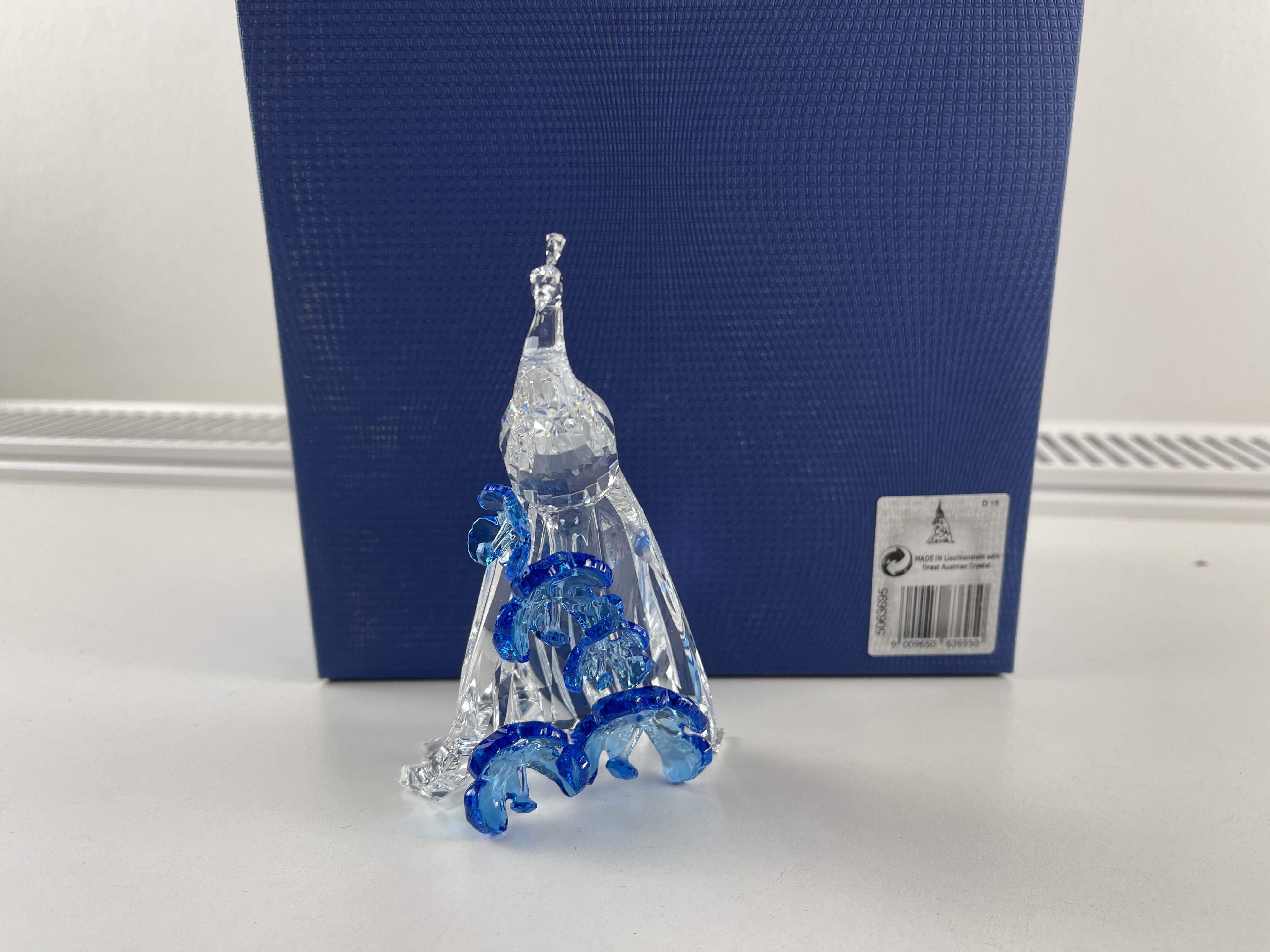 Swarovski Figur 5063695 Weißer Pfau 12,3 cm. Ovp und Zertifikat. Top Zustand 