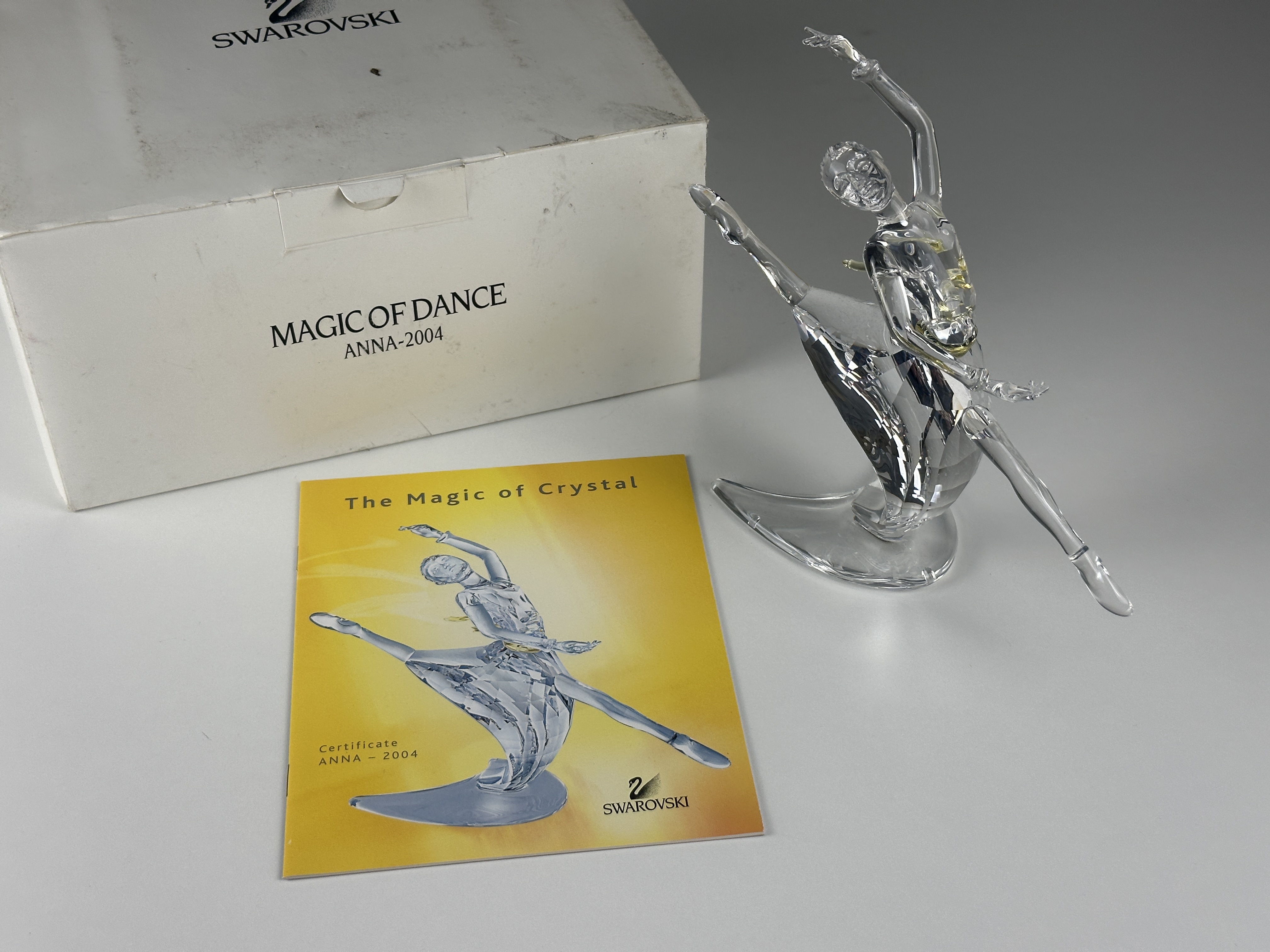 Swarovski Figur 627396 Jahresfigur 2004 Anna 18 cm. Ovp & Zertifikat Top Zustand 