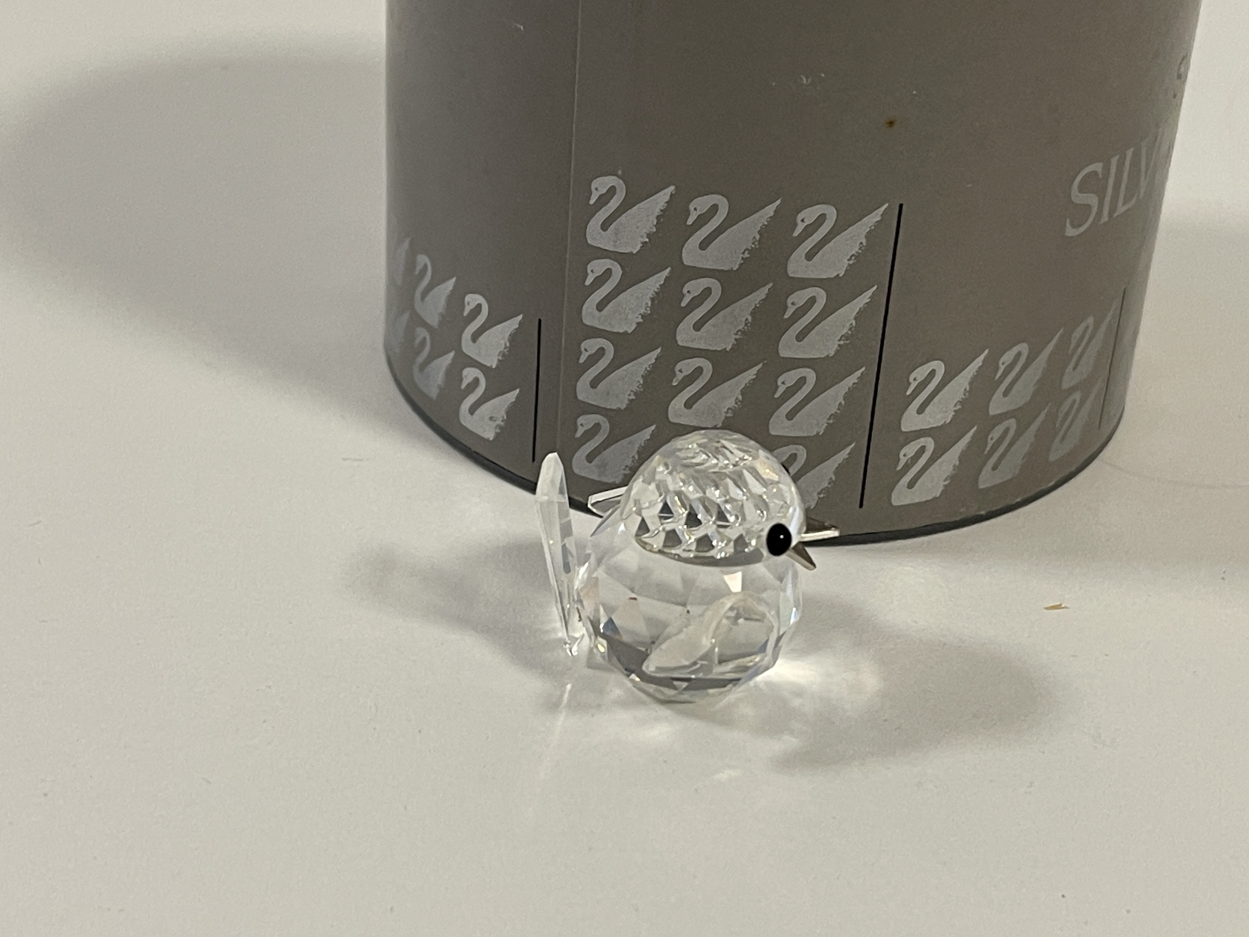  Swarovski Figur Kristall 010017 Spatz 3 cm. Ovp & Zertifikat + Top Zustand