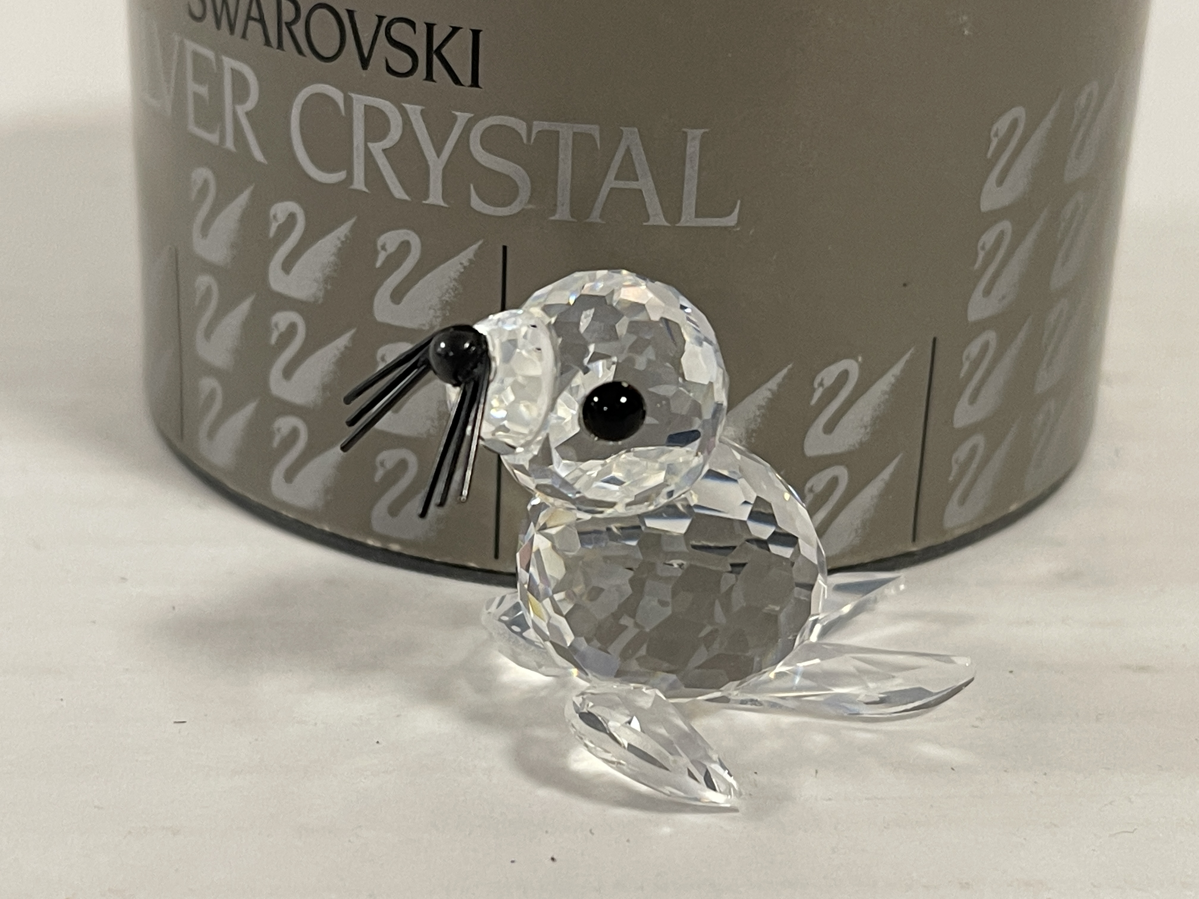  Swarovski Figur 012530 Robbe 4 cm. Ovp & Zertifikat. Top Zustand 