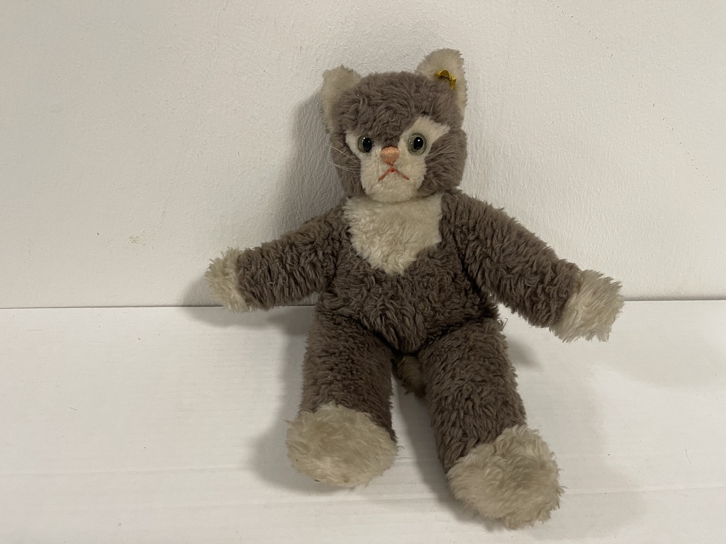 Steiff Tier 2870/32 Katze 32 cm. Zustand siehe Fotos 