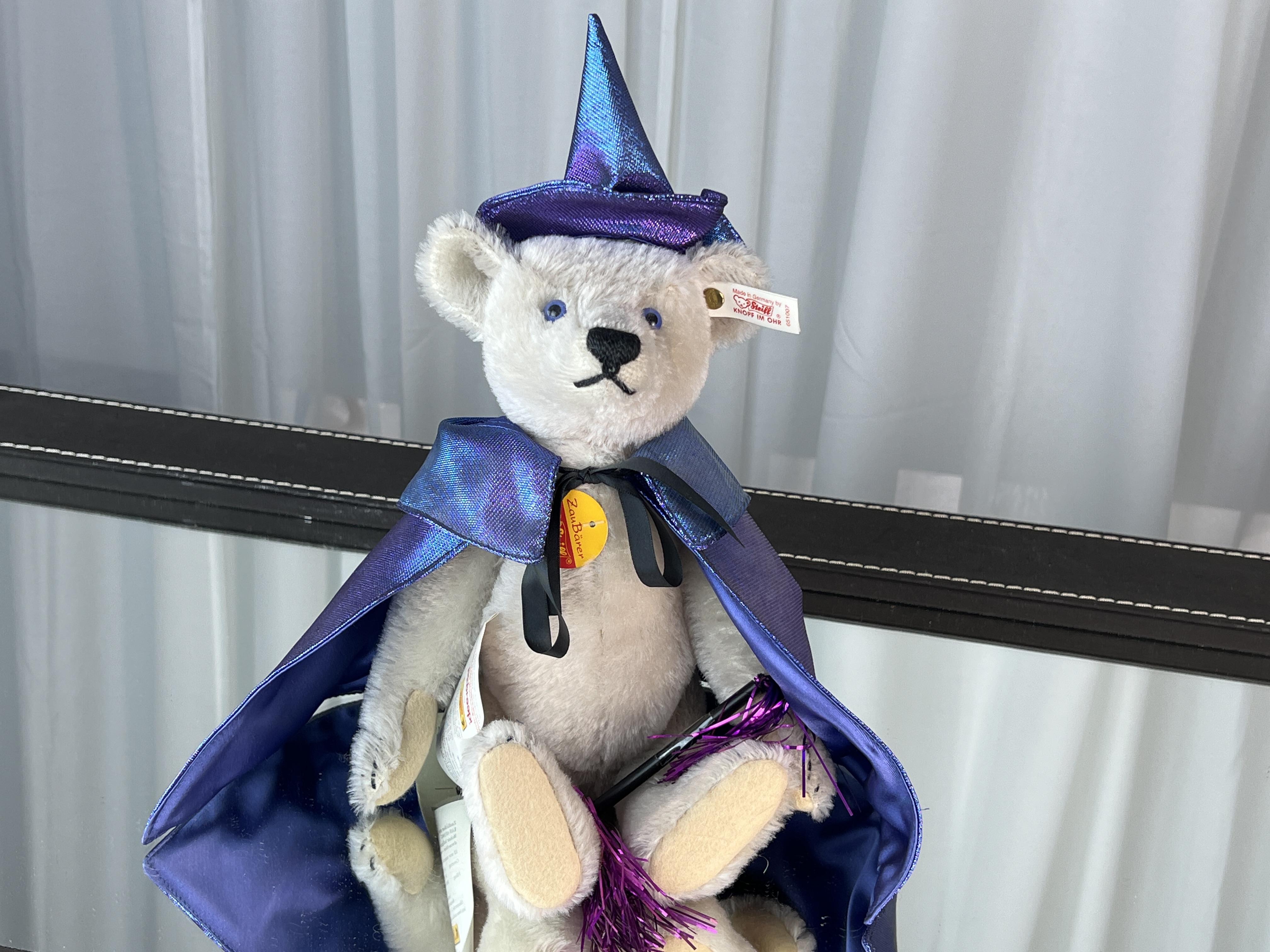 Steiff Tier Teddy Bär 651007 ZauBärer 33 cm. Top Zustand 
