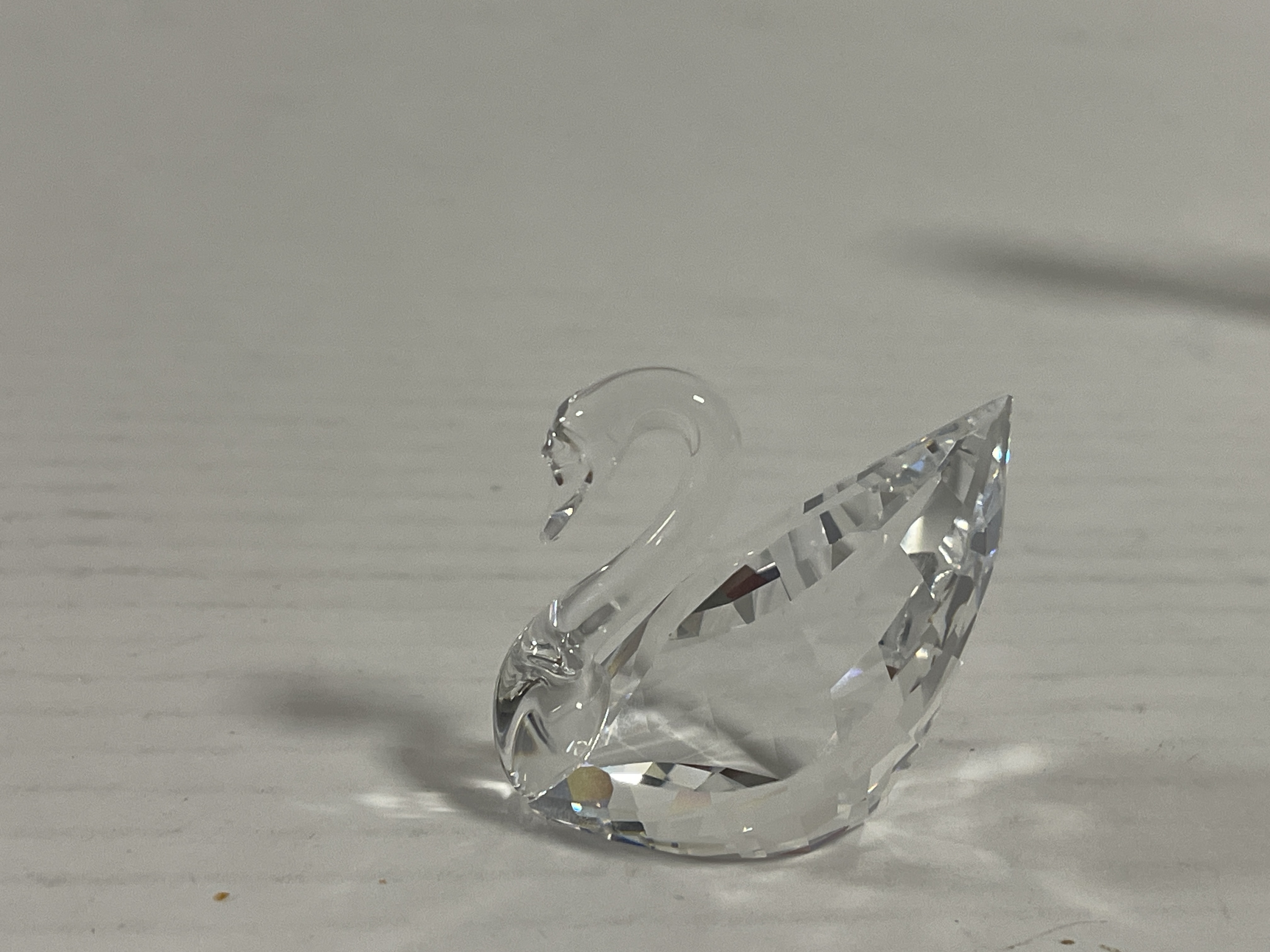  Swarovski Figur Kristall Schwan 3,5 cm. Top Zustand. 
