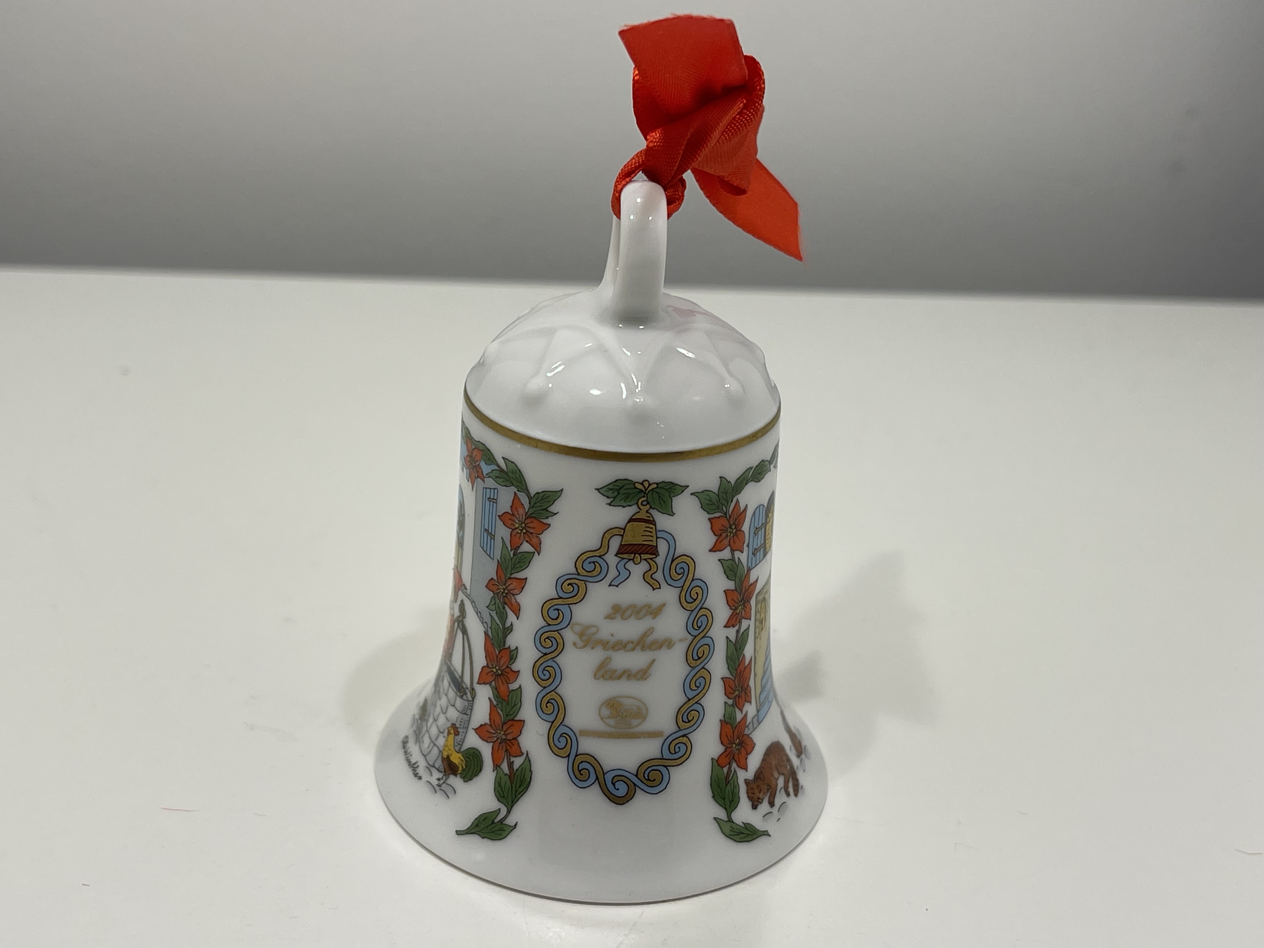  Hutschenreuther 2004 Weihnachtsglocke  7 cm. Top Zustand.     