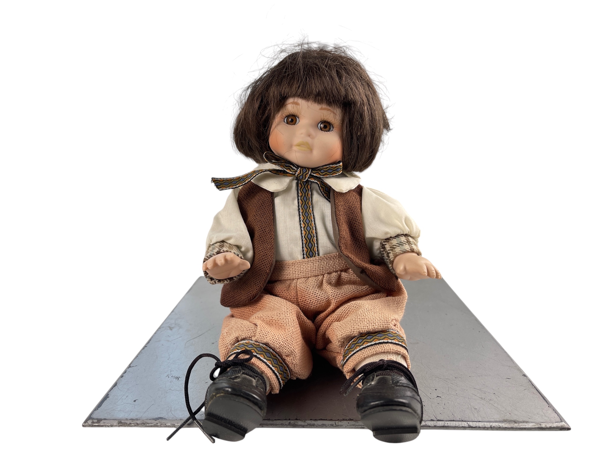 Sammler Porzellan Puppe 27 cm. Top Zustand 