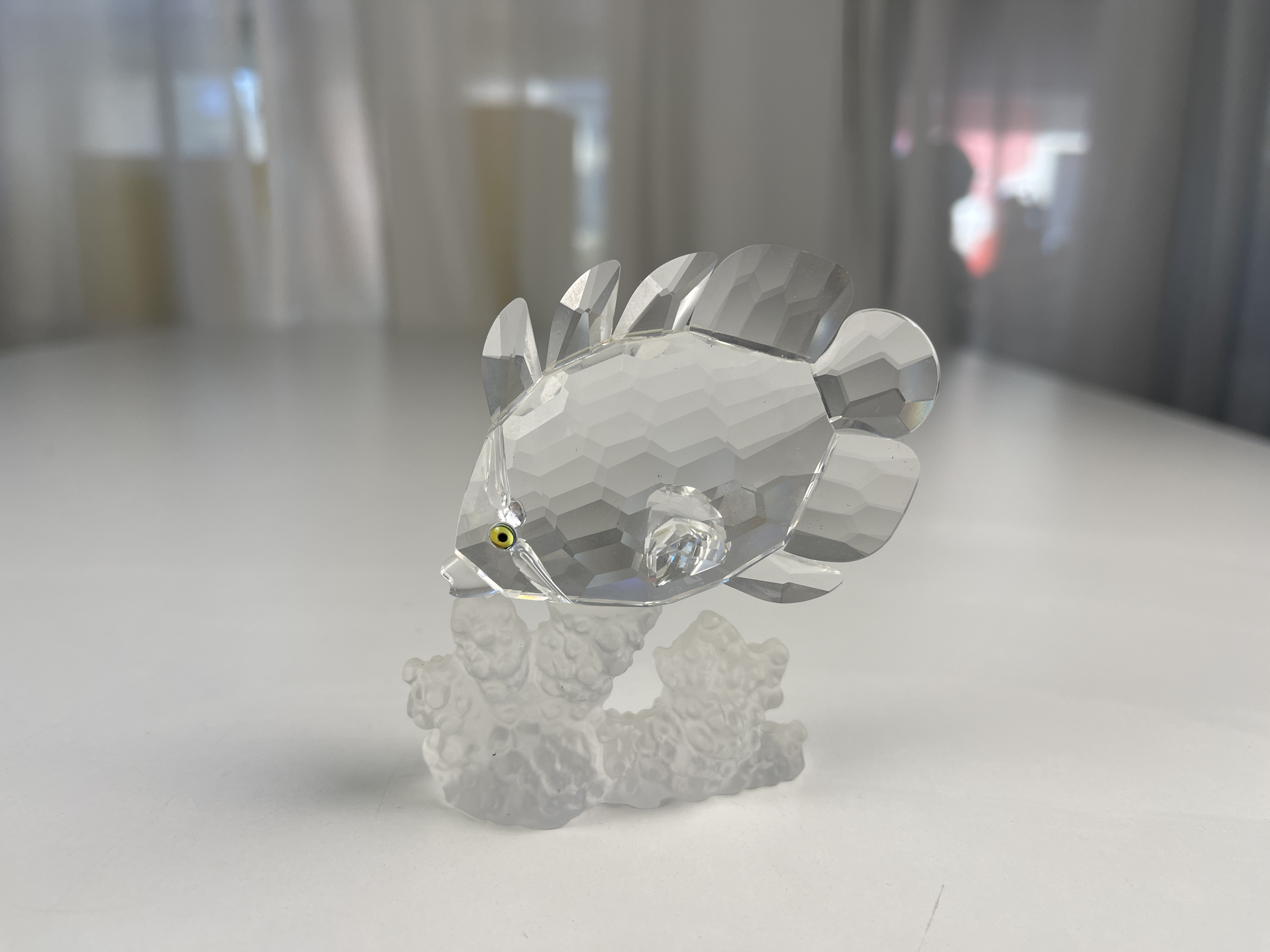 Swarovski Figur 162888 Schmetterlingsfisch 8,3 cm. Top Zustand   