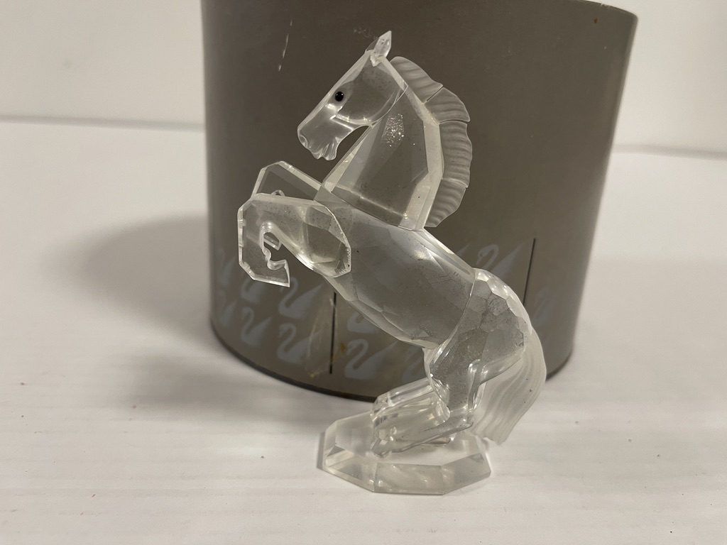 Swarovski Figur 174958 Weißer Hengst 11 cm mit Ovp & Zertifikat Top Zustand  