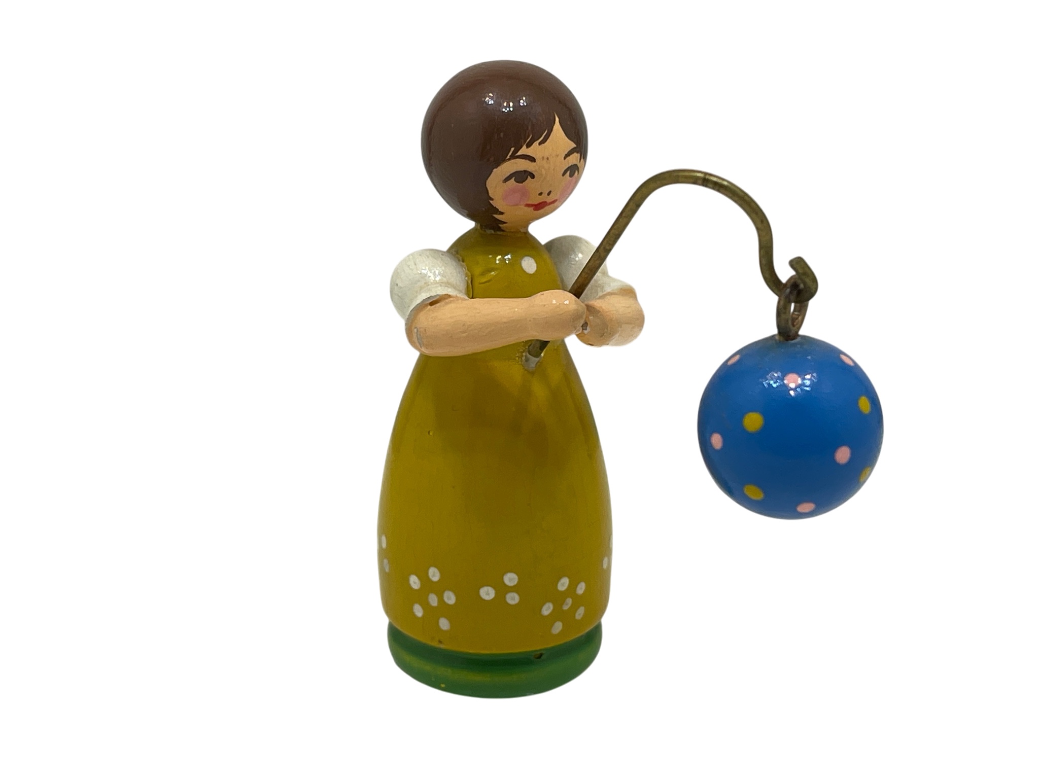 Erzgebirge Figur Laternenkind 6 cm. Zustand siehe Fotos