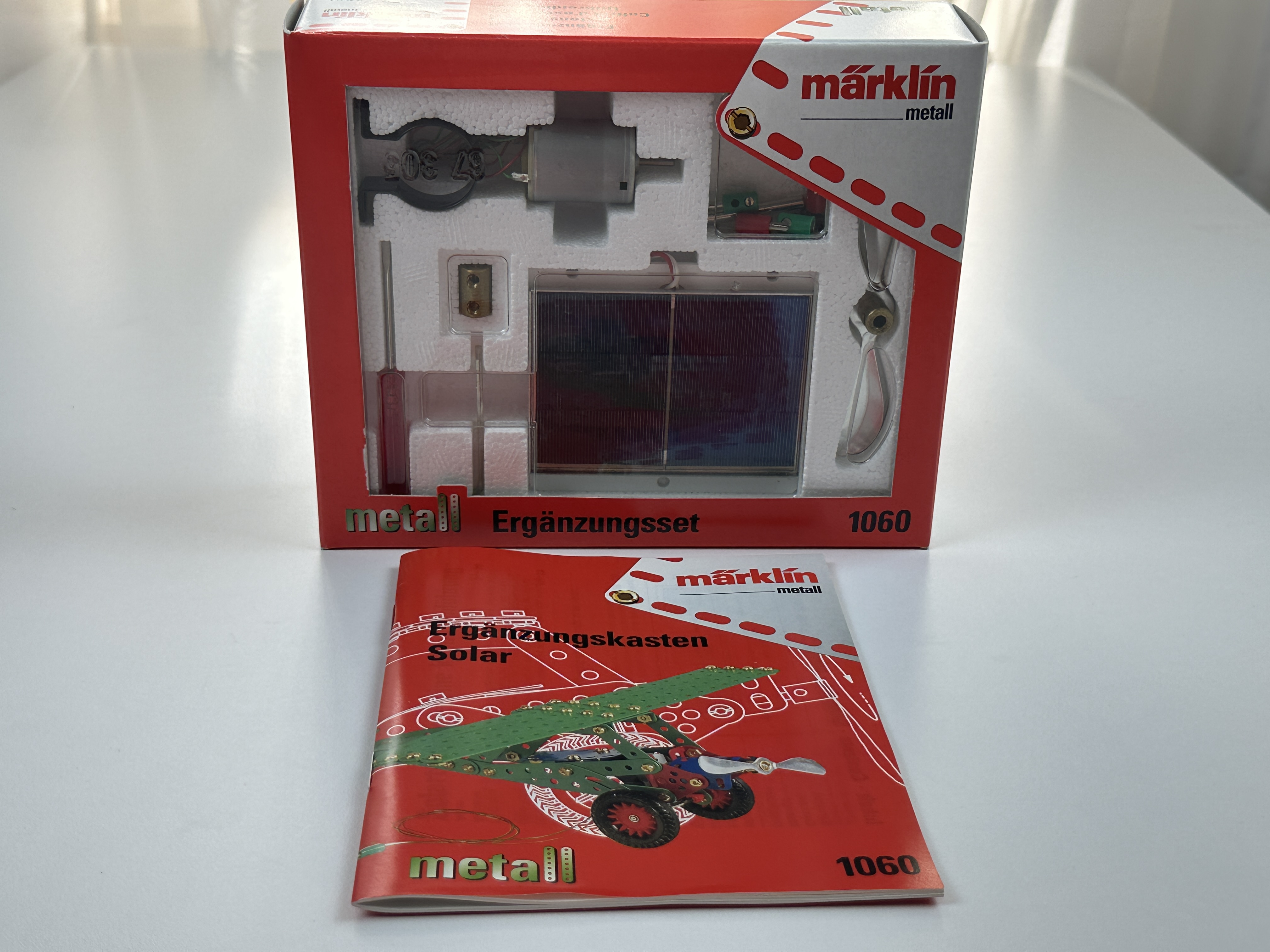 Märklin 1060 Metall Baukasten Ergänzungsset mit OVP. Top Zustand