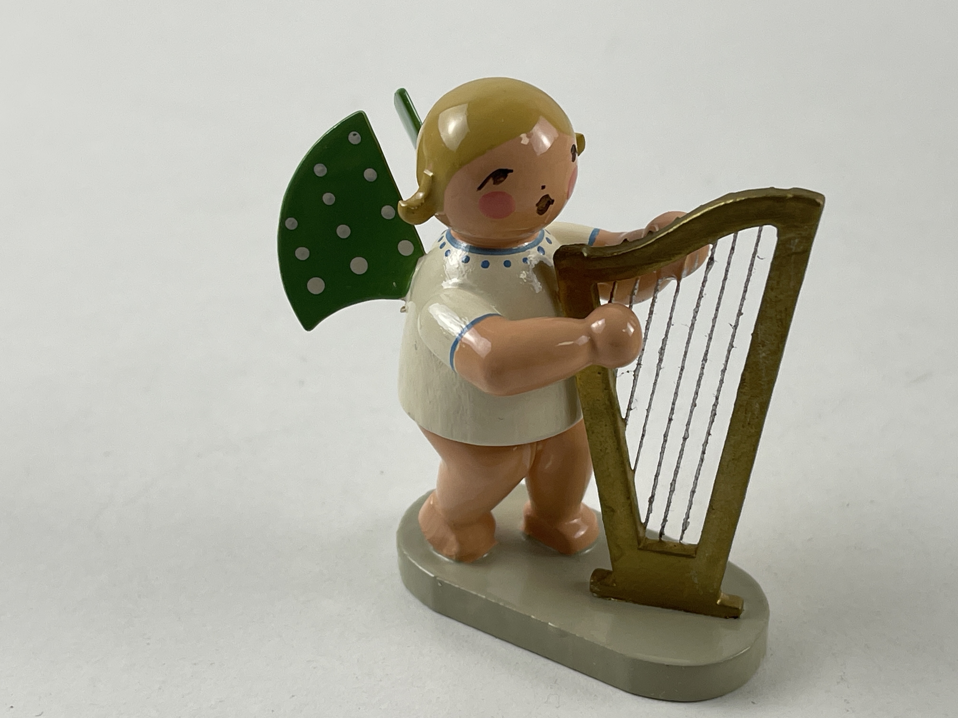 Wendt und Kühn Erzgebirge Figur Engel 6 cm. Top Zustand  