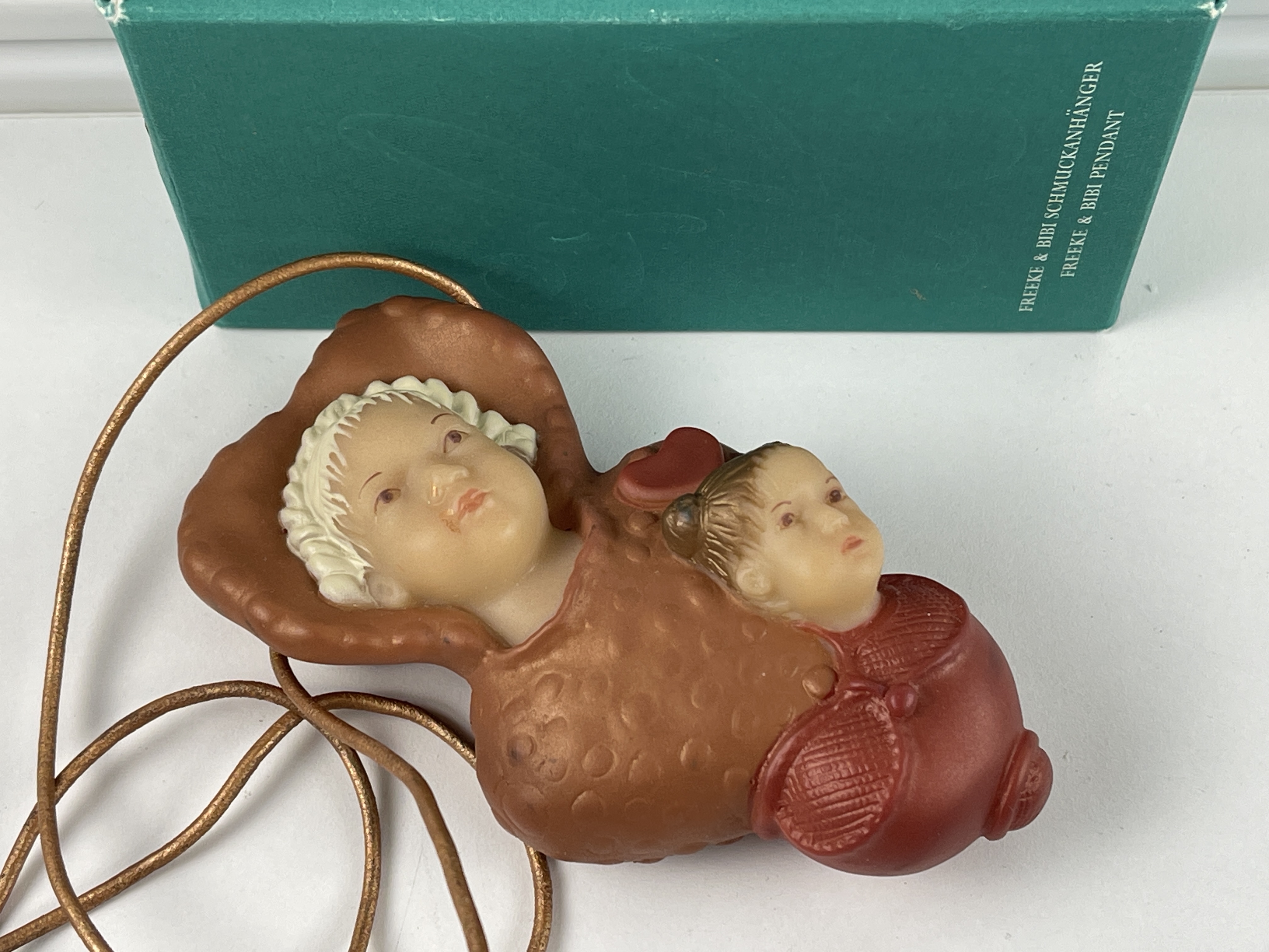 Annette Himstedt Puppe Figur Gummi 13 cm. Guter Zustand 