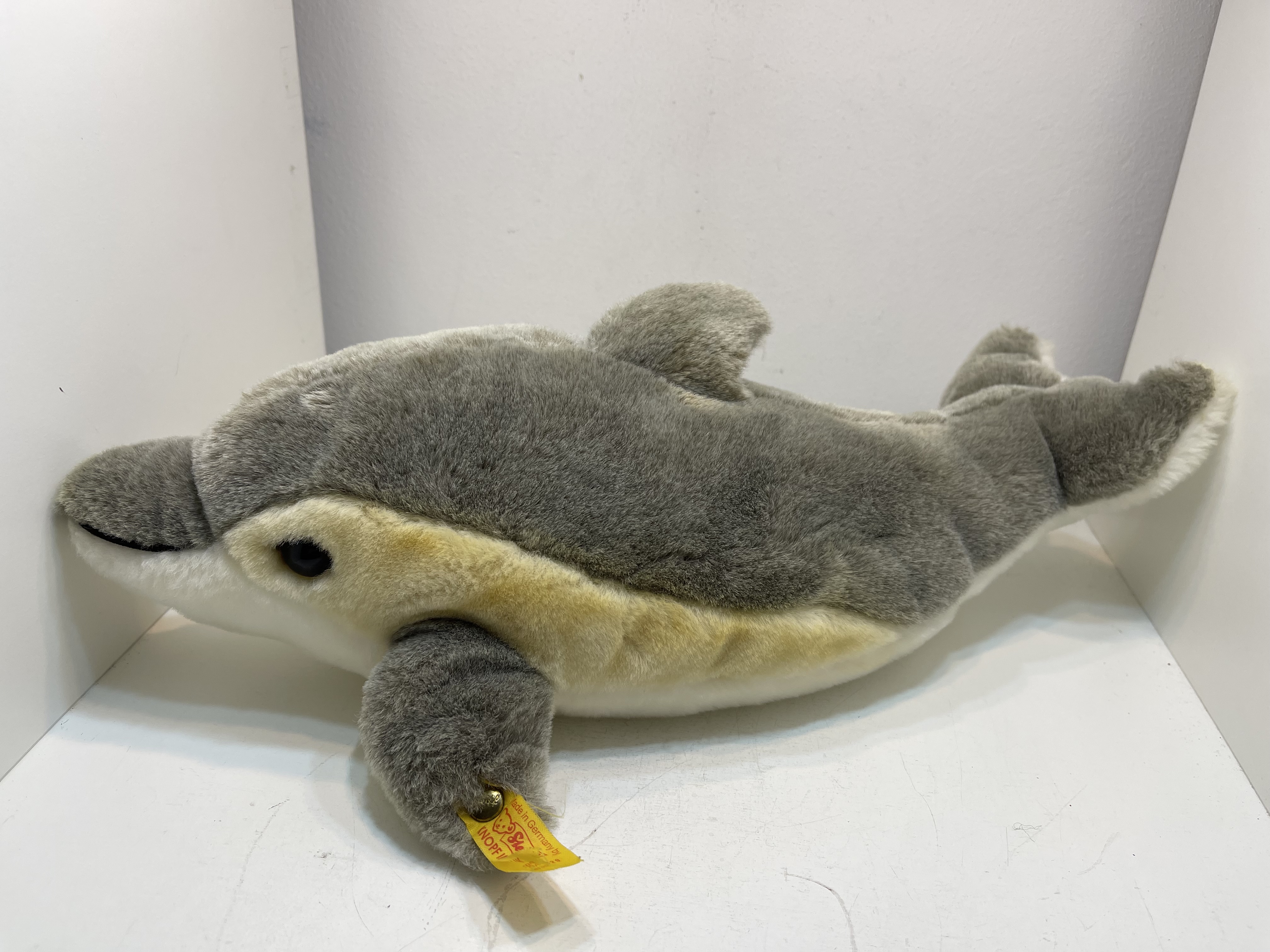 Steiff Tier Delfin 063329 Finny 35 cm - Top Zustand 