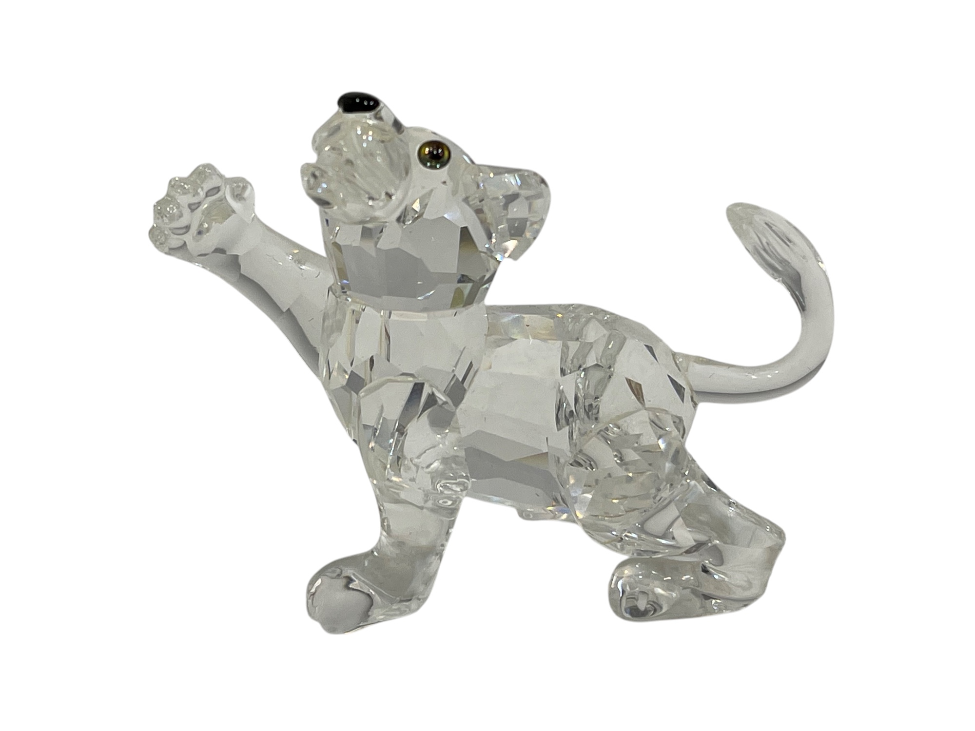 Swarovski Figur 210460 Baby Löwe, Jungtier 6,5 cm Top Zustand