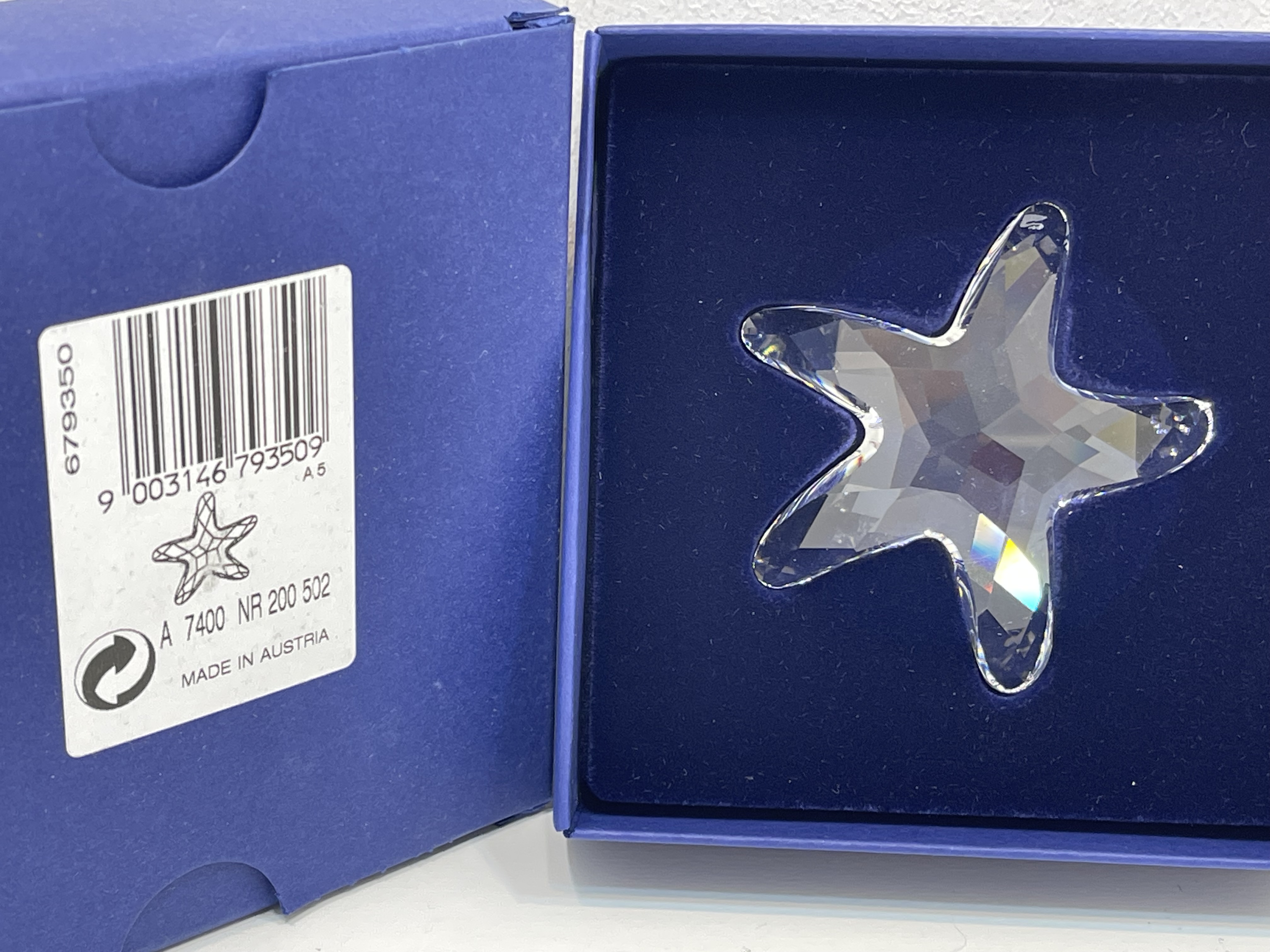  Swarovski Figur 679350 Seestern 5,5 cm Ovp - Top Zustand  