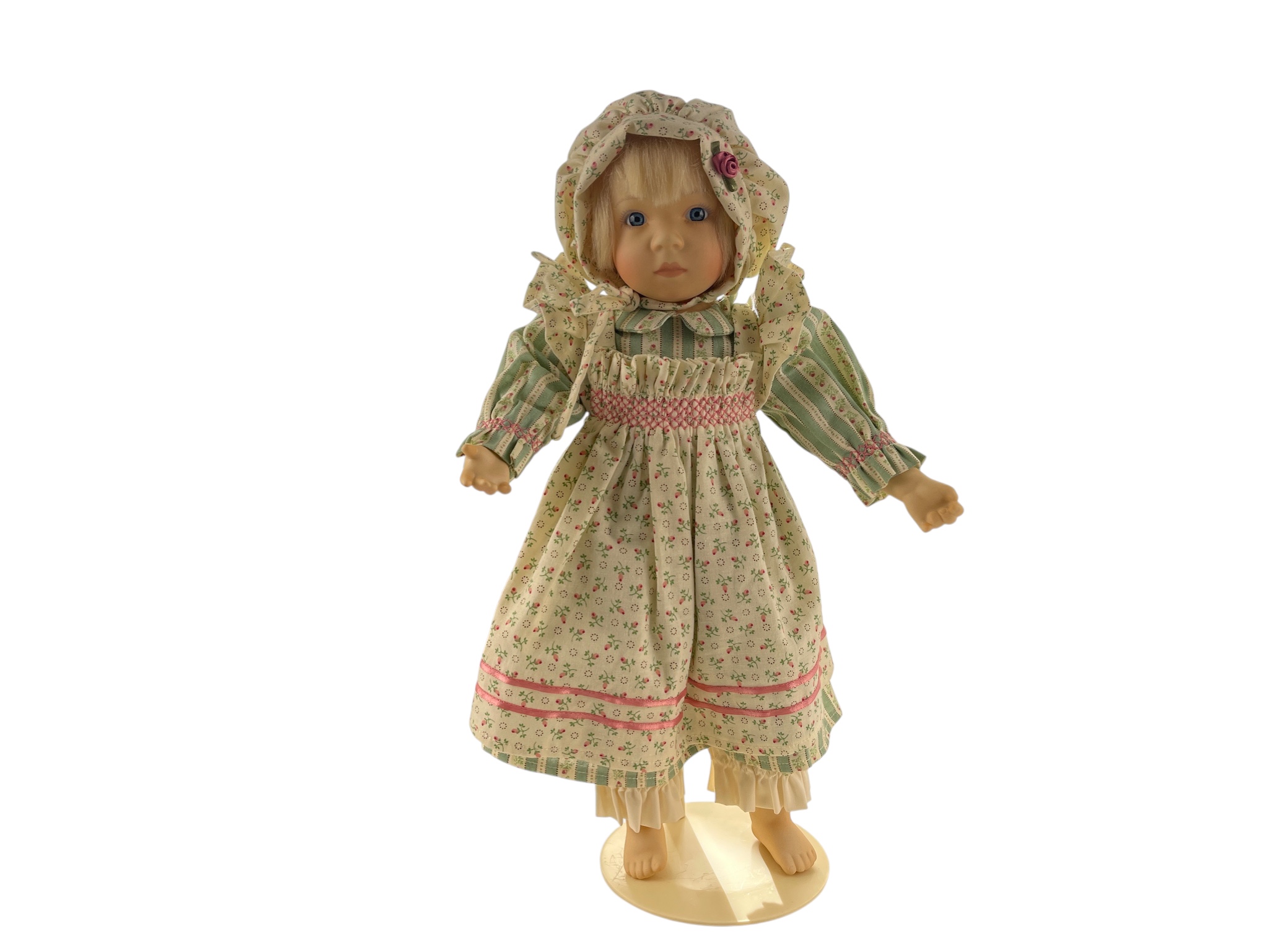 Künstlerpuppe FHD Porzellan Puppe 35 cm. Top Zustand  